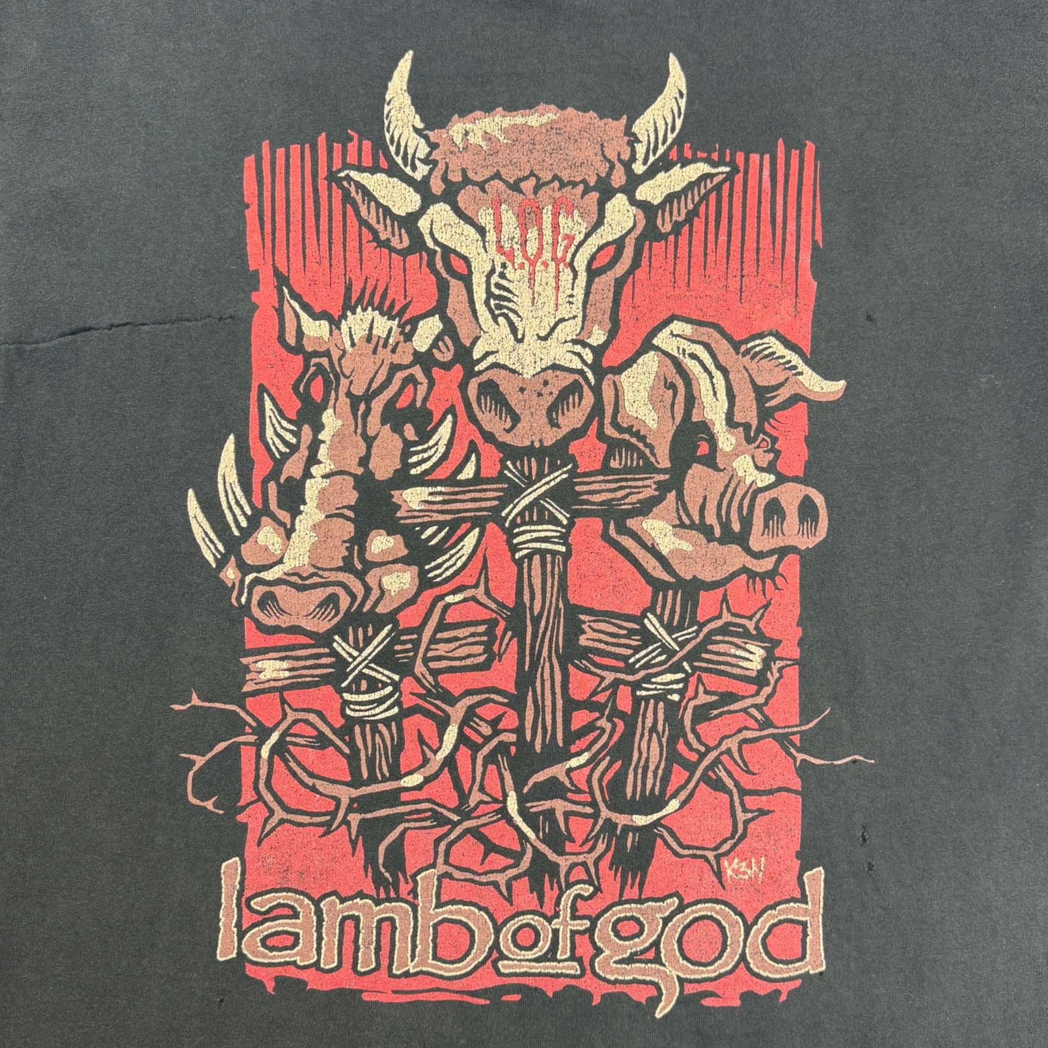 2004 Lamb of God ‘Ruin’ Metal T-Shirt
