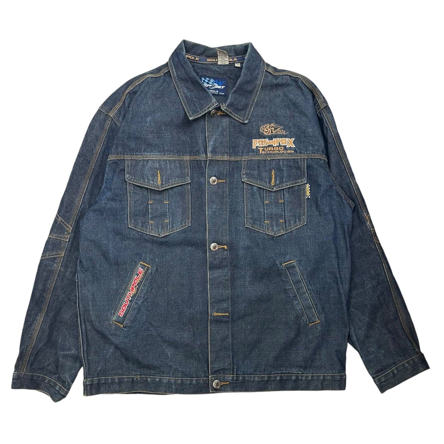 Vintage Southpole Racing Team Denim Jacket