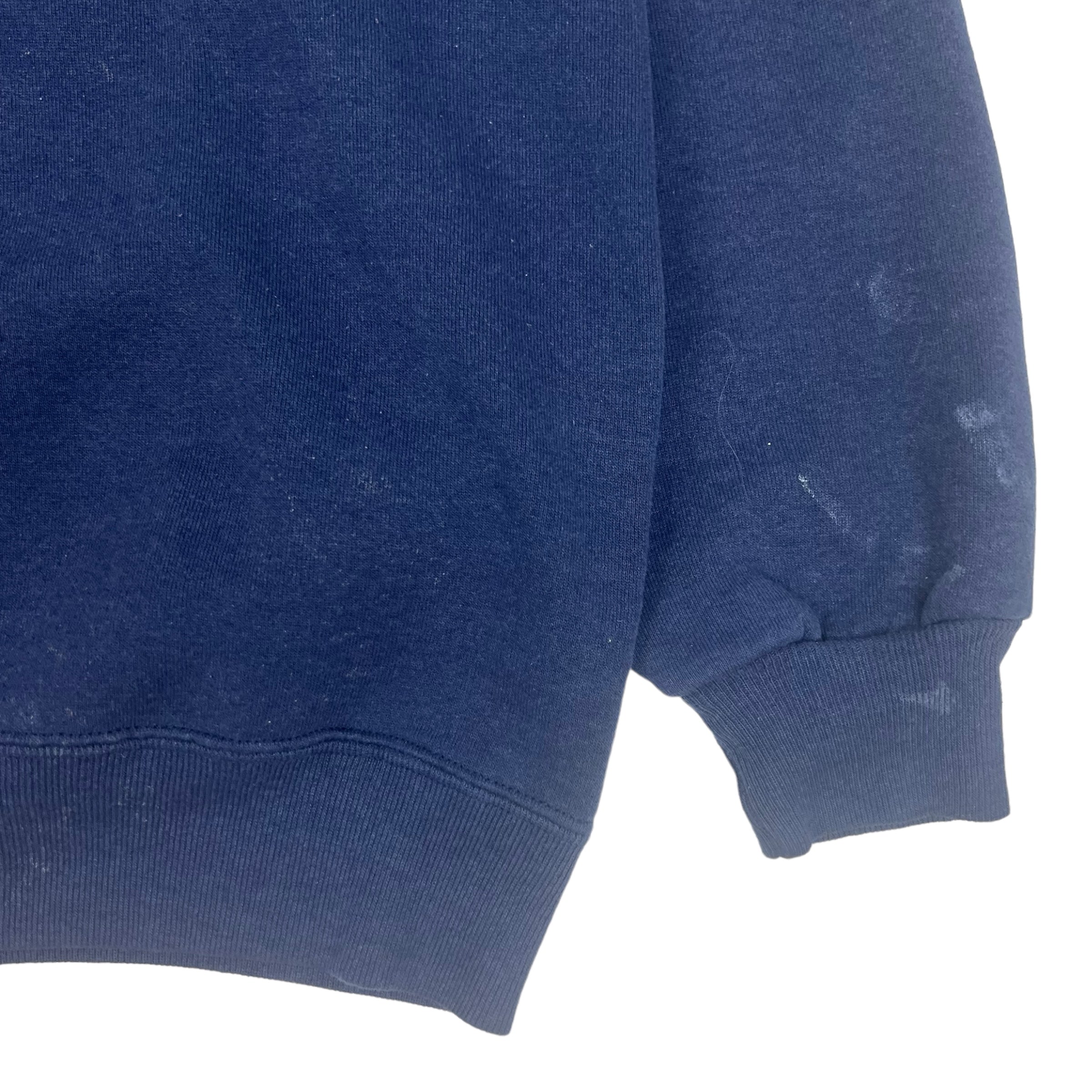 Vintage Notre Dame Crewneck Sweater - Navy Blue Retro Pullover