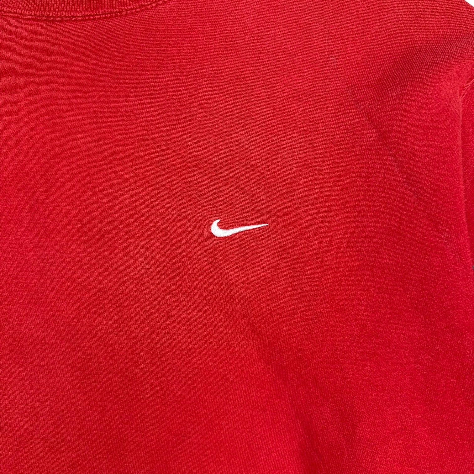 Vintage Nike Small Swoosh Crewneck Maroon