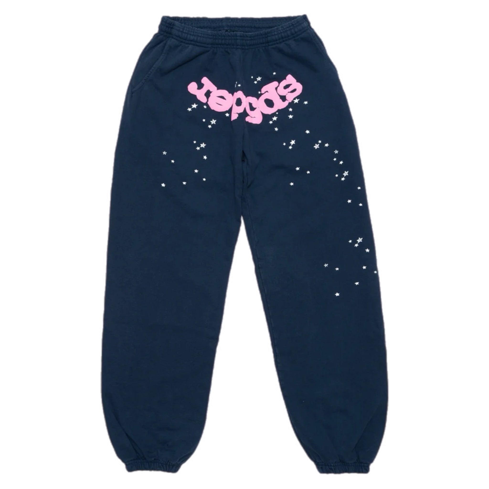 Sp5der Atlanta Sweatpants Navy/Pink