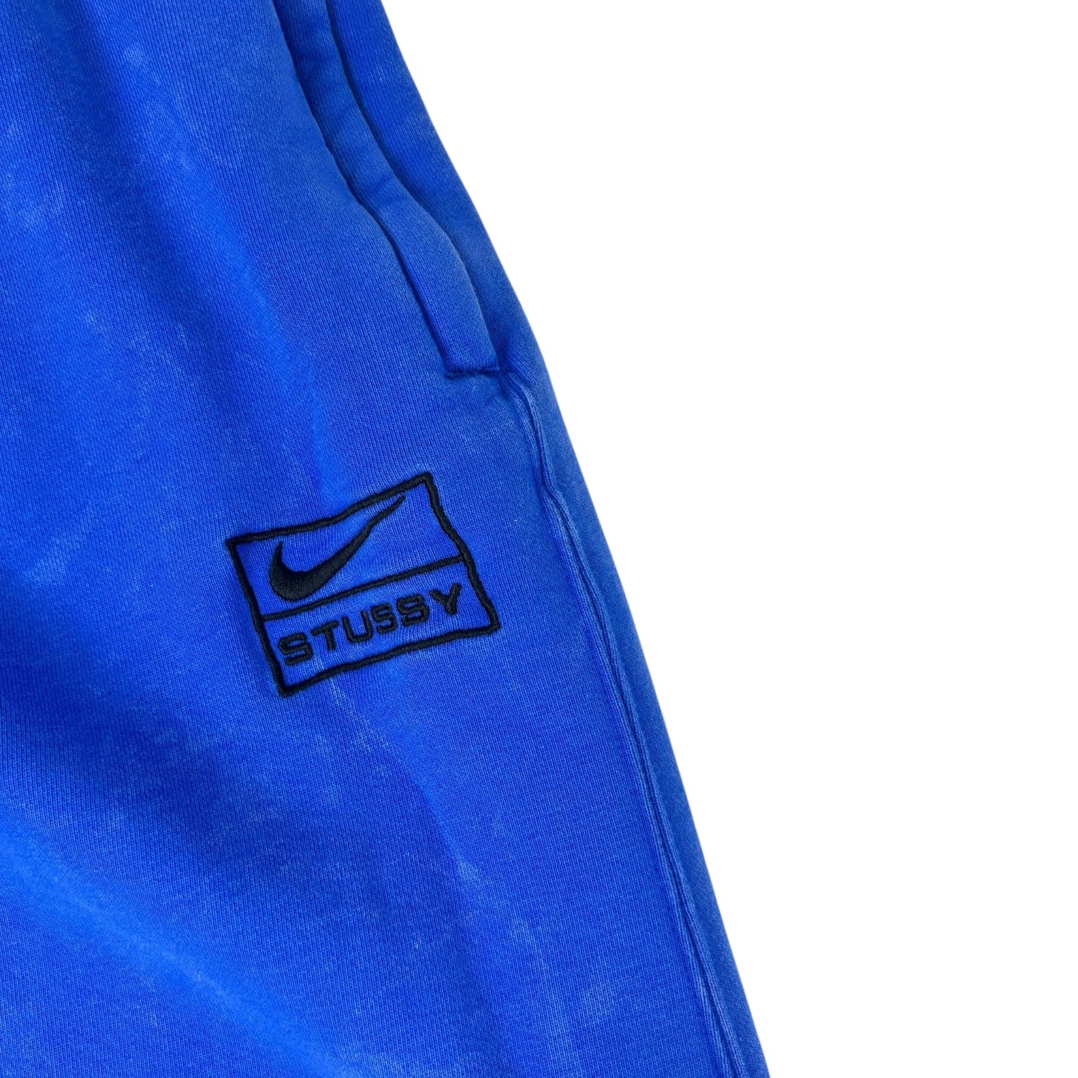 Stussy x Nike Acid Wash Sweatpant Blue