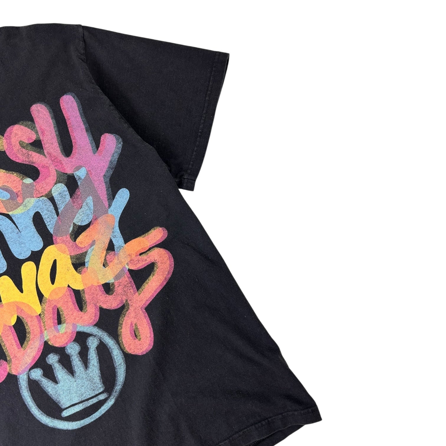 Vintage Stussy Flavaz T-Shirt Black