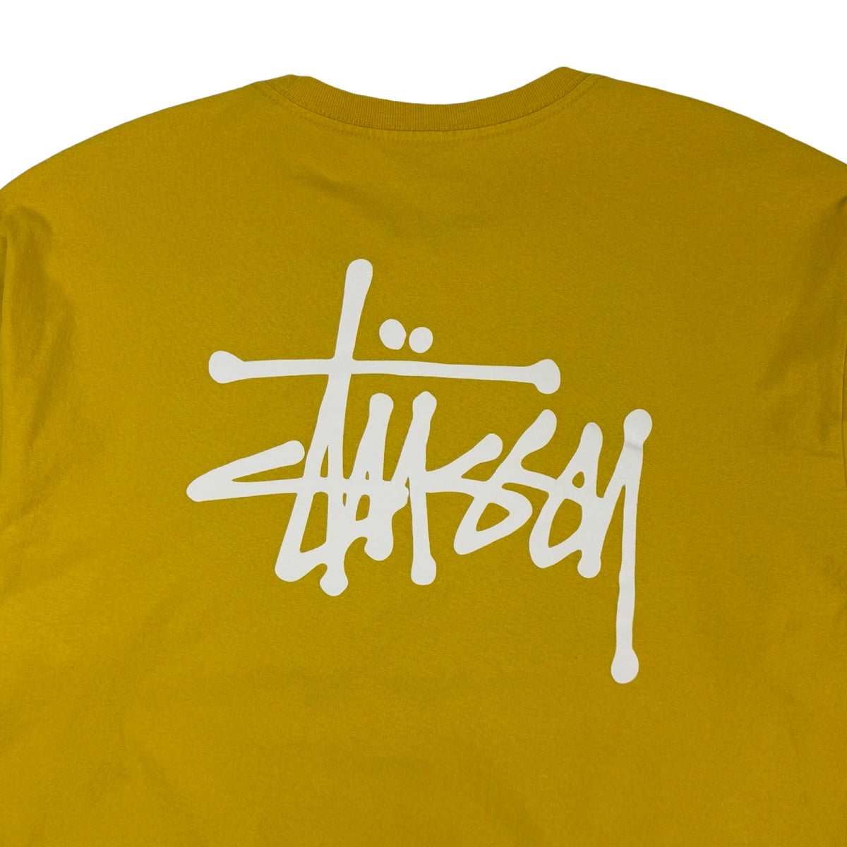 Stüssy Basic L/S T-Shirt Honey Yellow