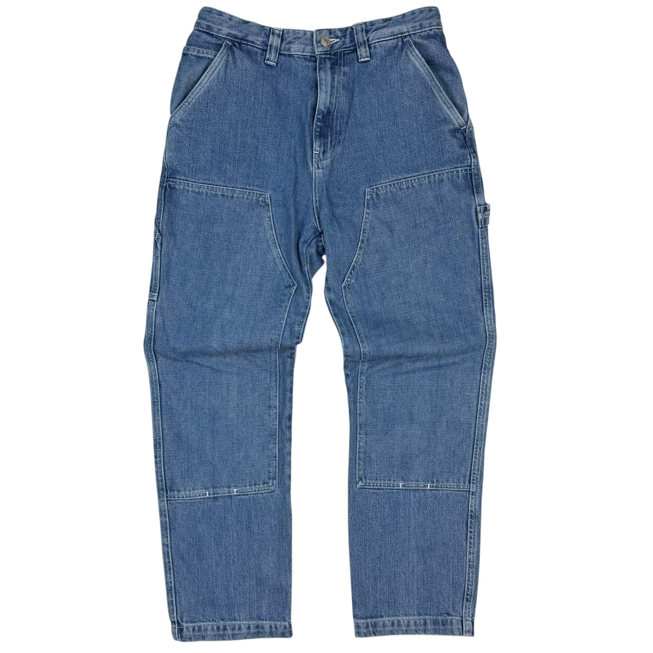Stussy Denim Double Knee Work Pants Blue