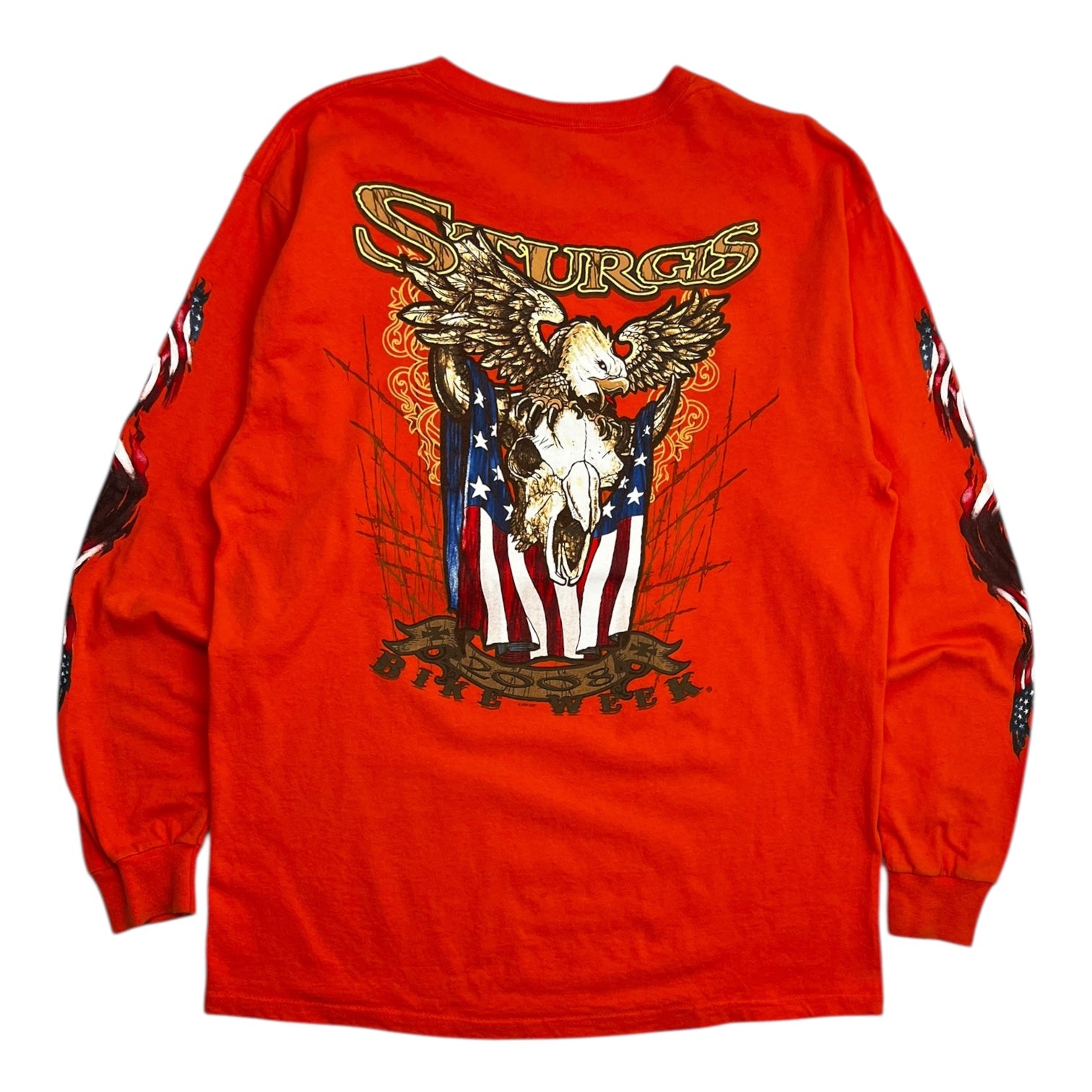 2008 Harley Davidson Sturgis Black Hill Longsleeve T-Shirt