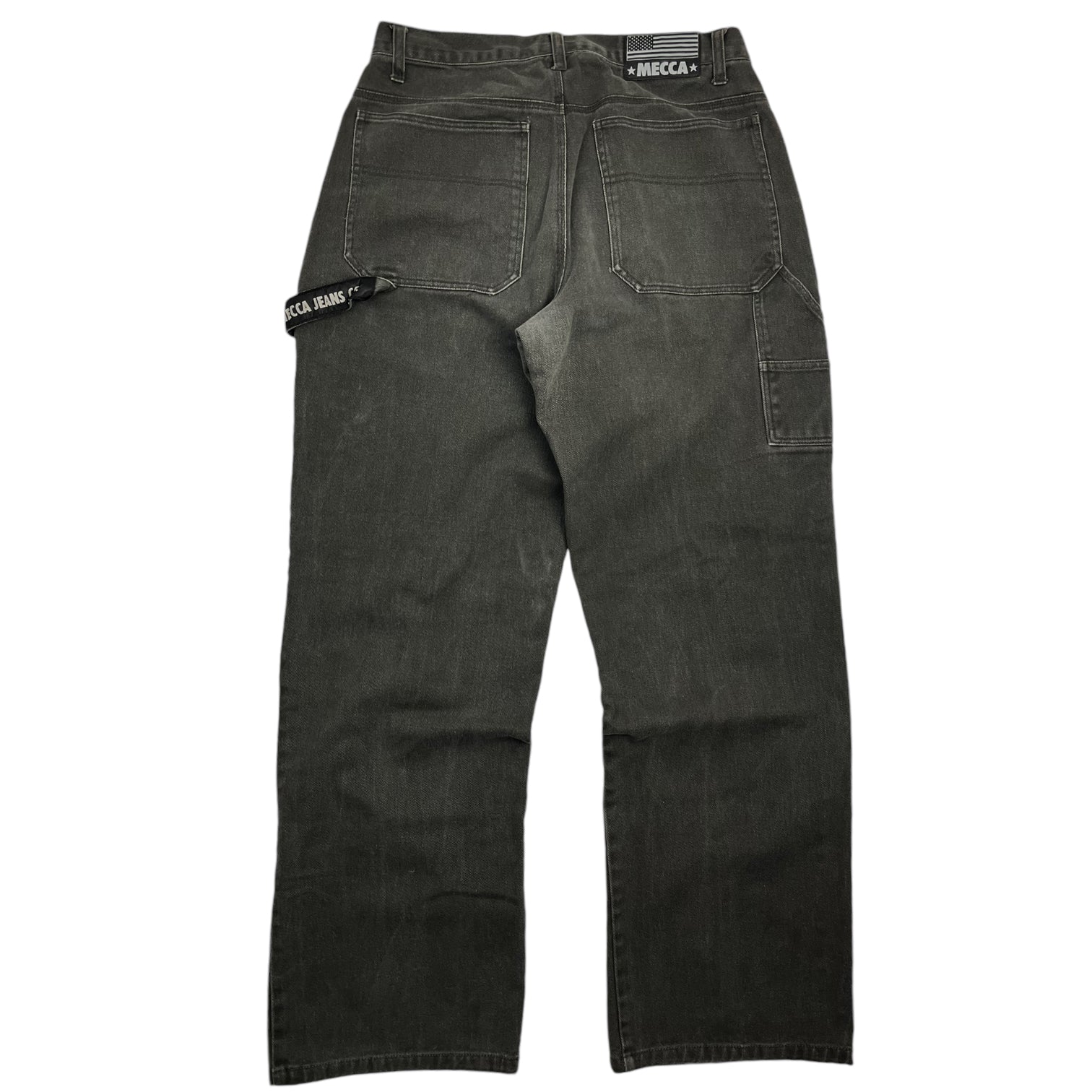 Vintage Y2K Mecca Baggy Pants Charcoal