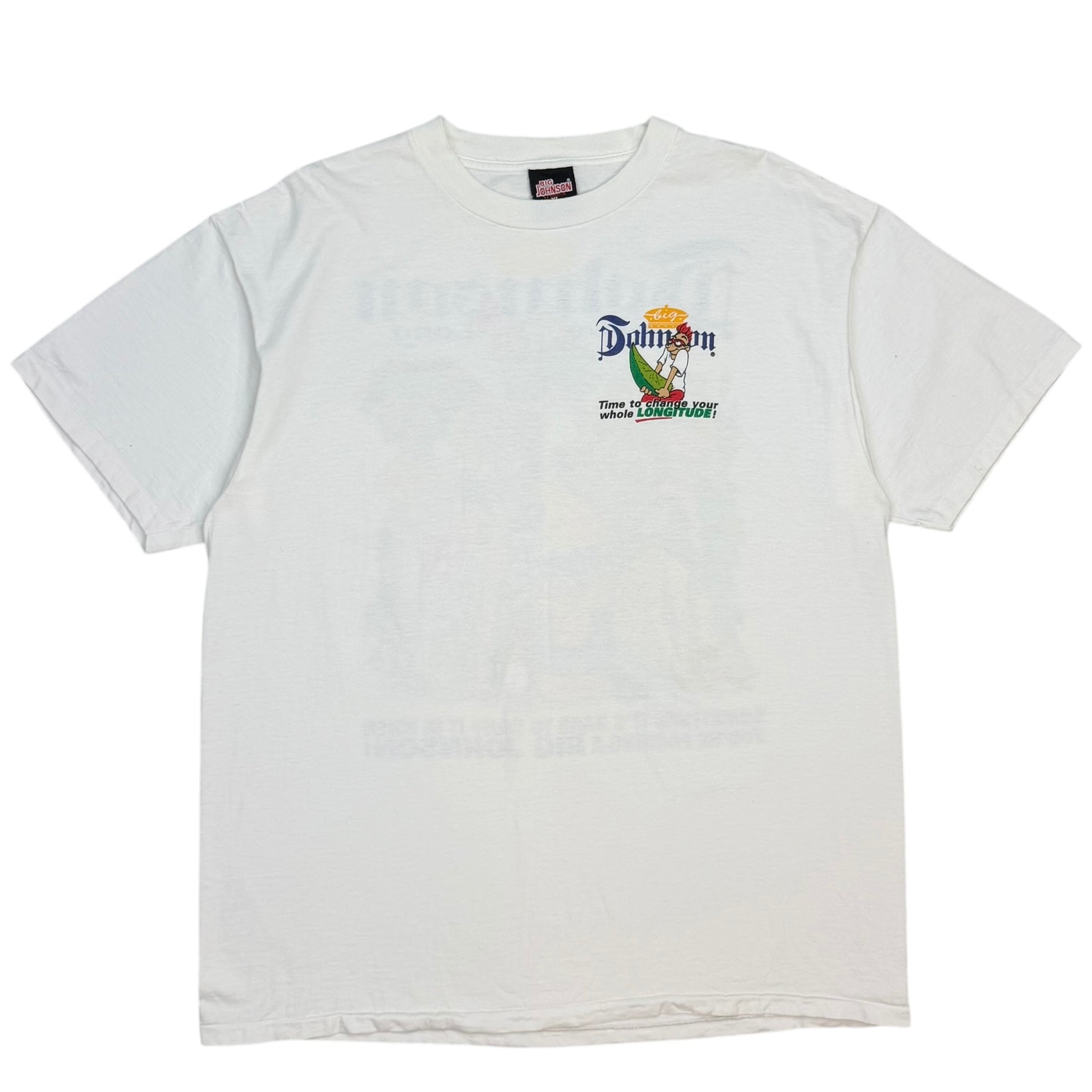 1999 Big Johnson “Sometimes It’s Hard To Stuff It In…” Tee White