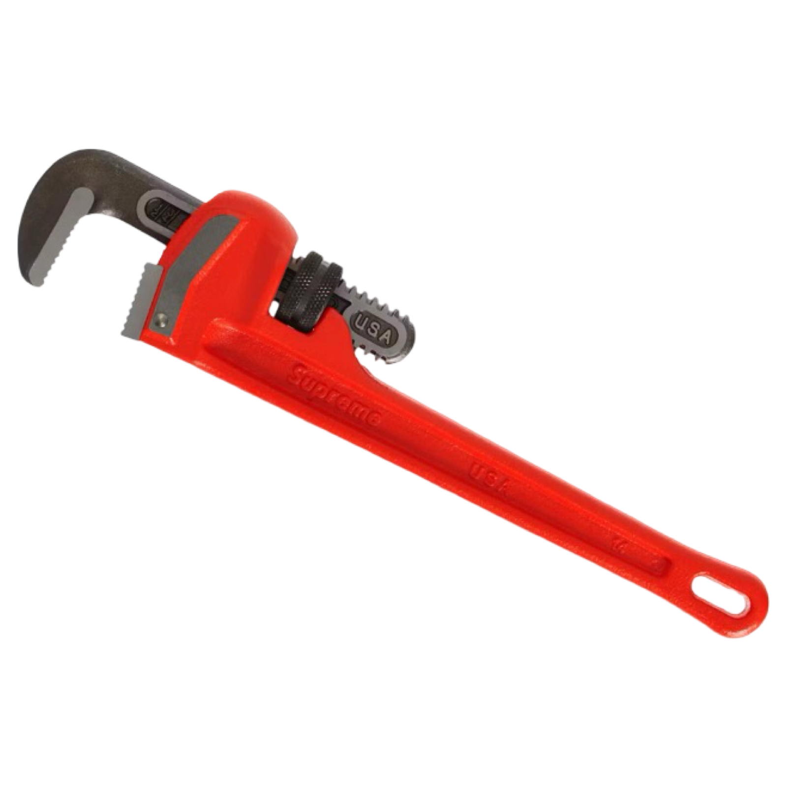 Supreme Ridgid Pipe Wrench Red