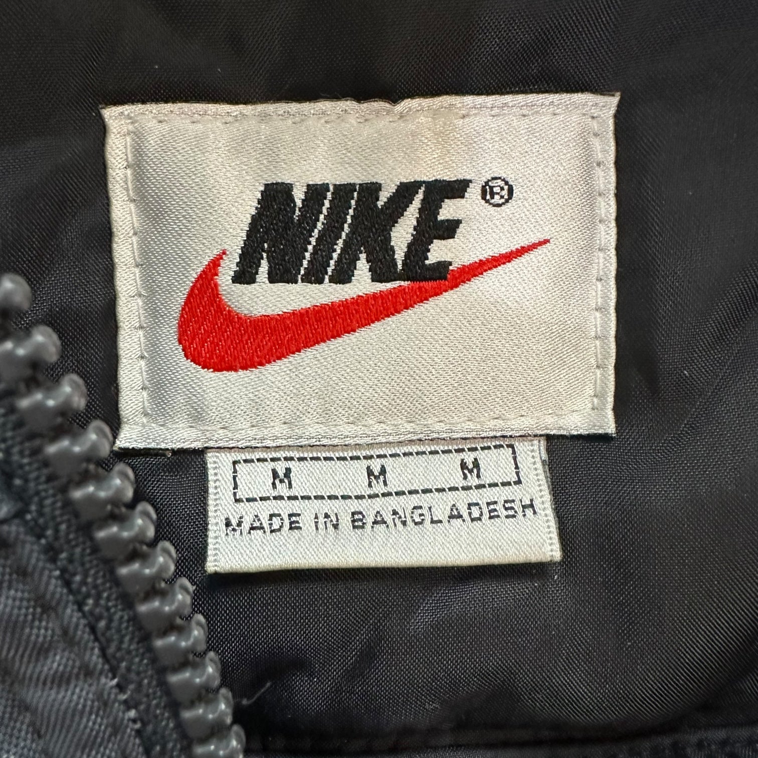 Vintage Nike Big Logo Hooded Parka Trench Jacket