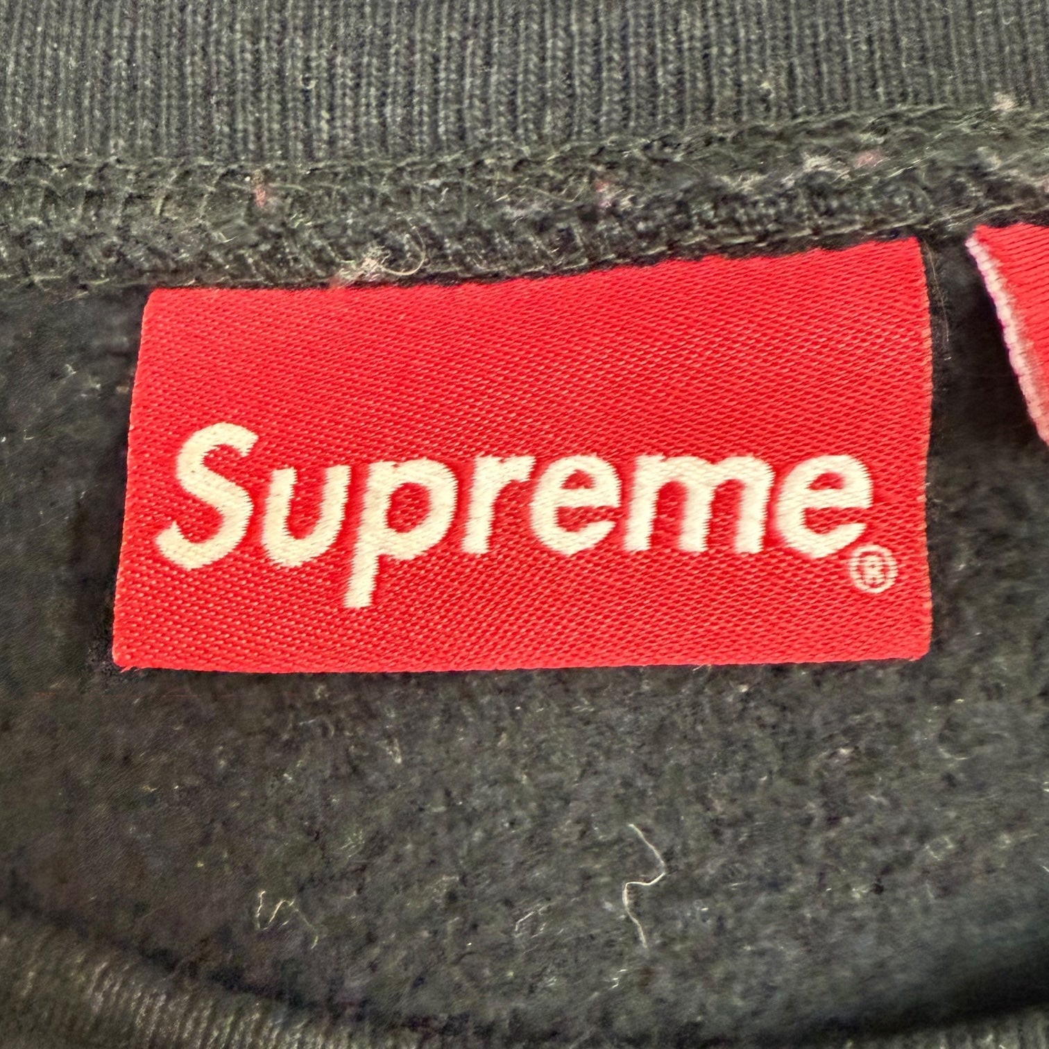 Supreme Box Logo Crewneck Black