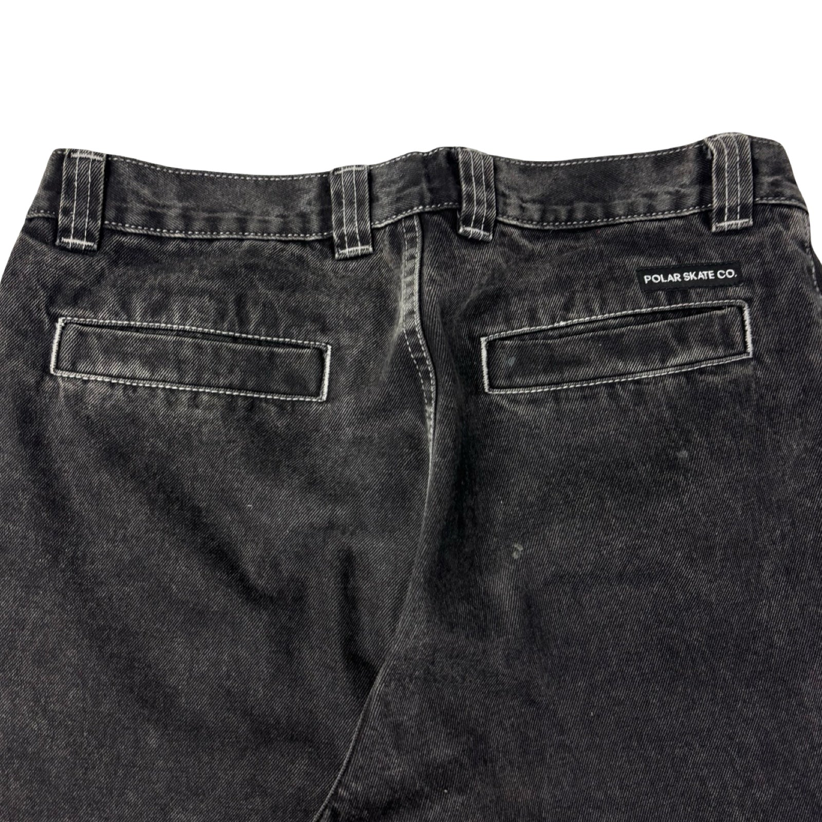 Polar Skate Co. Jiro Denim Pant Dark Grey Washed
