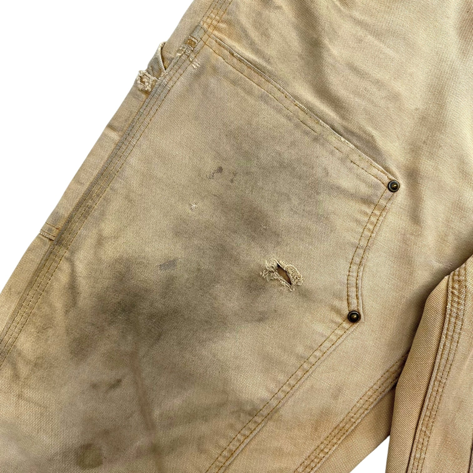 Vintage Carhartt Double Knee Pants Tan