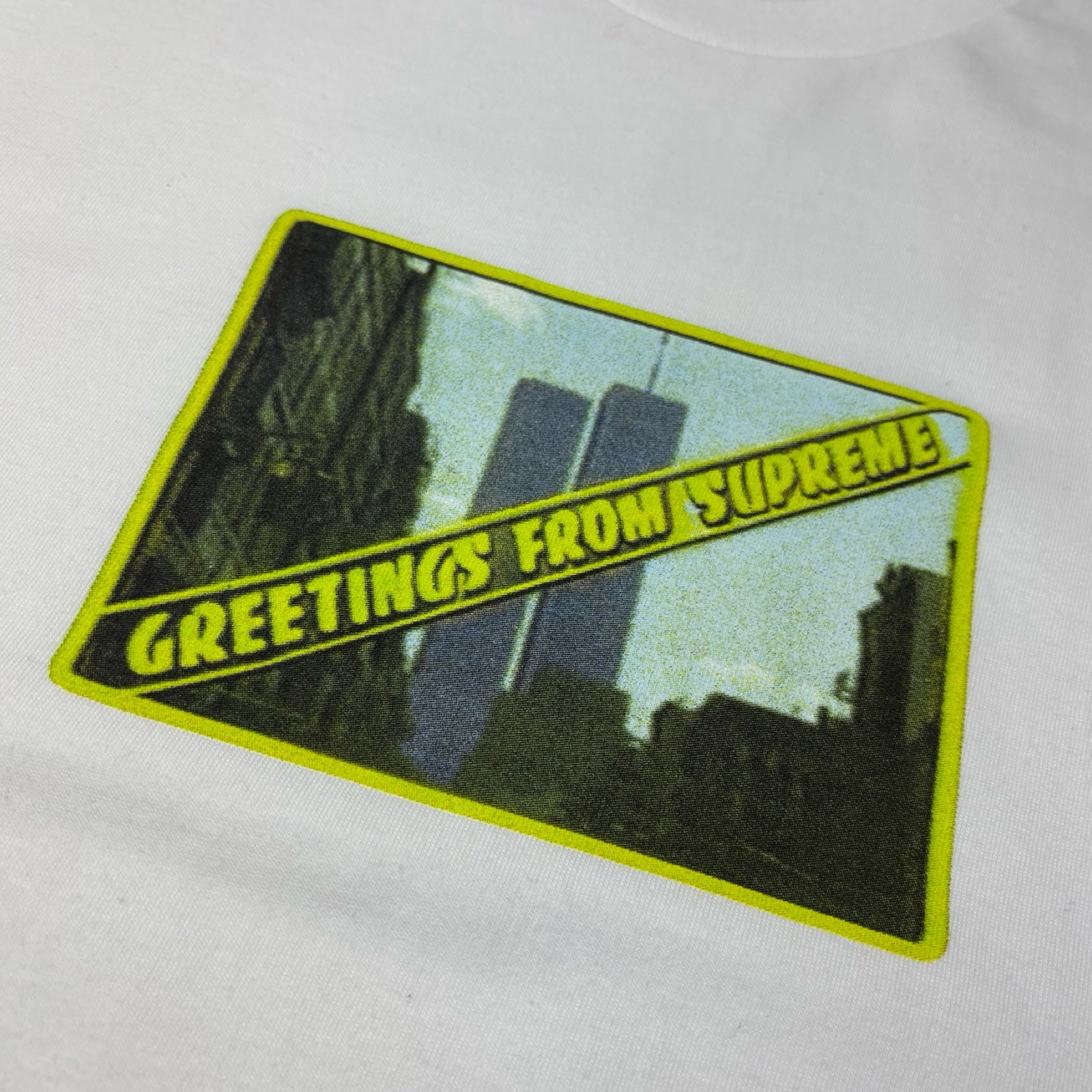 Supreme Greetings Tee White