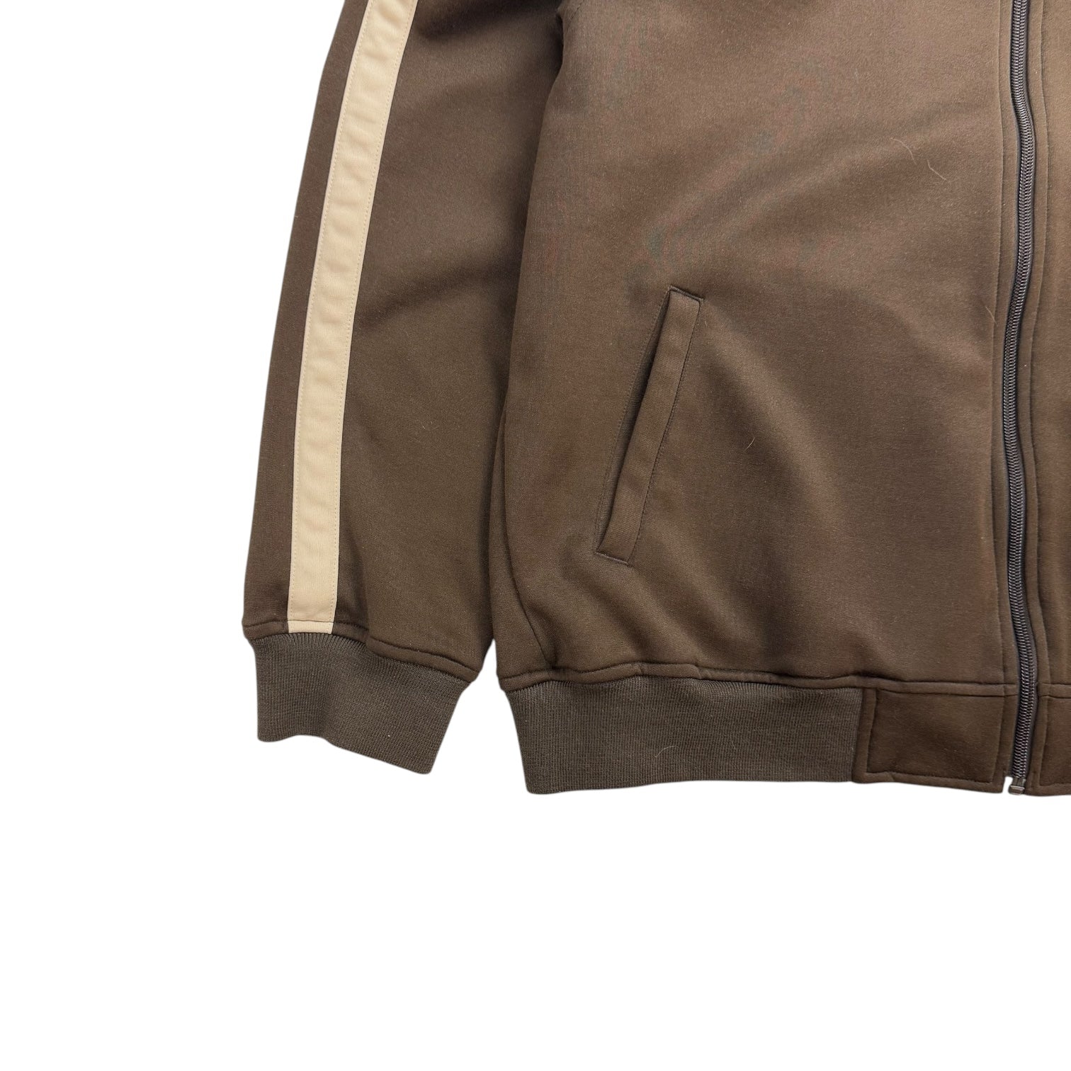 Stussy Zip Up Track Jacket Brown/Biege