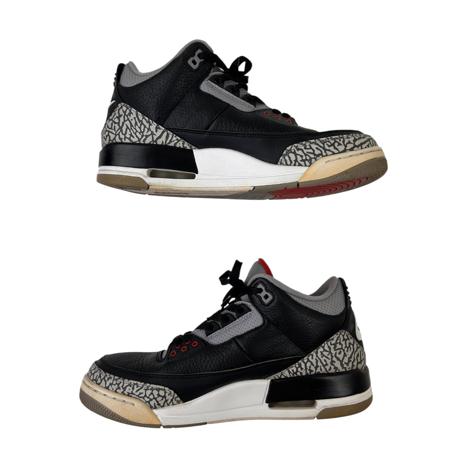 Jordan 3 Black Cements (Used)
