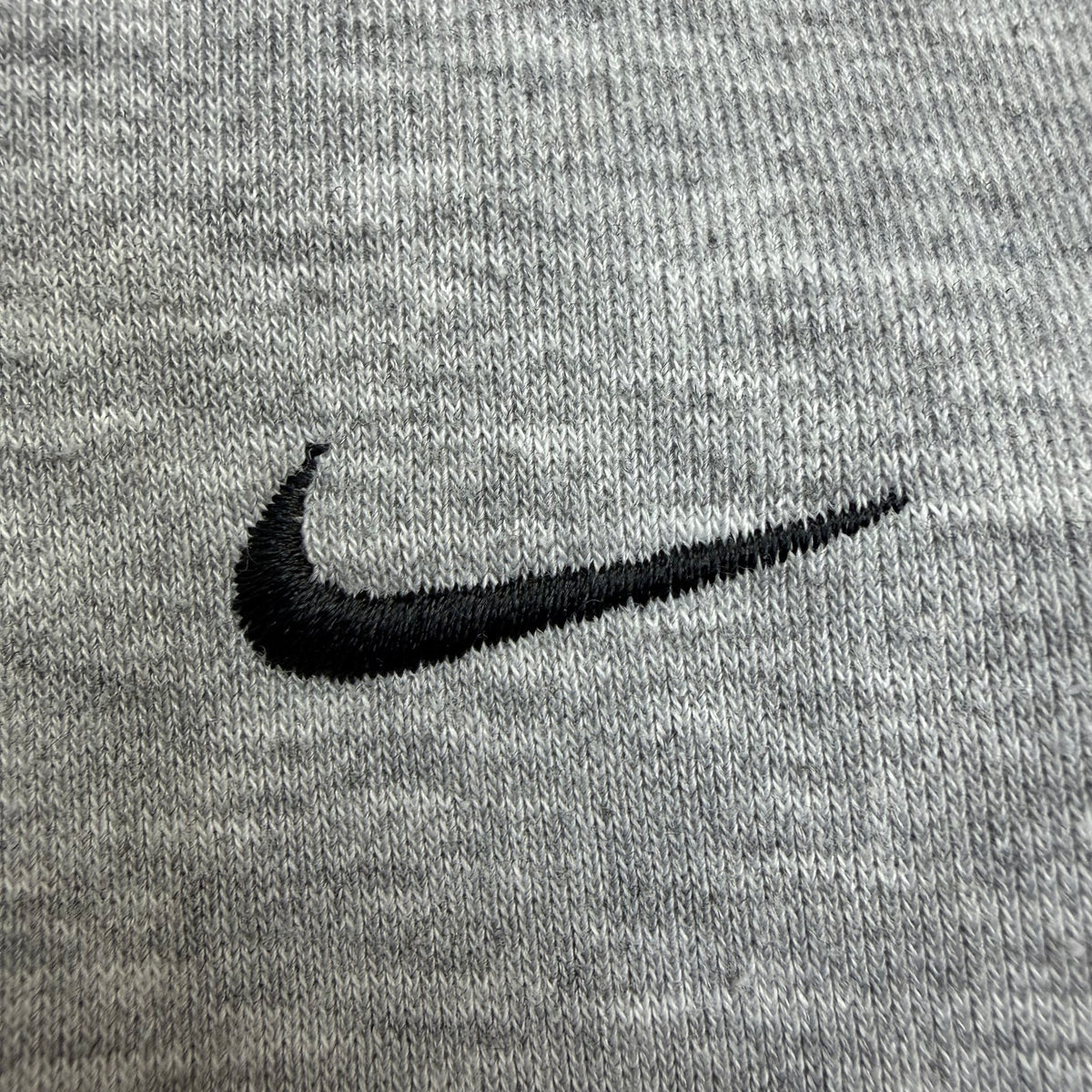 Vintage Nike Mini Swoosh Hoodie Grey