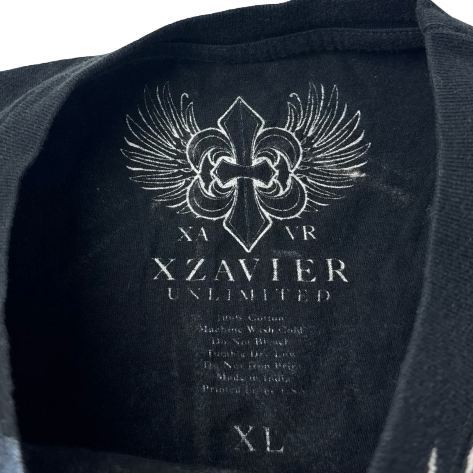 Vintage Y2K Xzavier Cyber Emo Gothic Cathedral T-Shirt