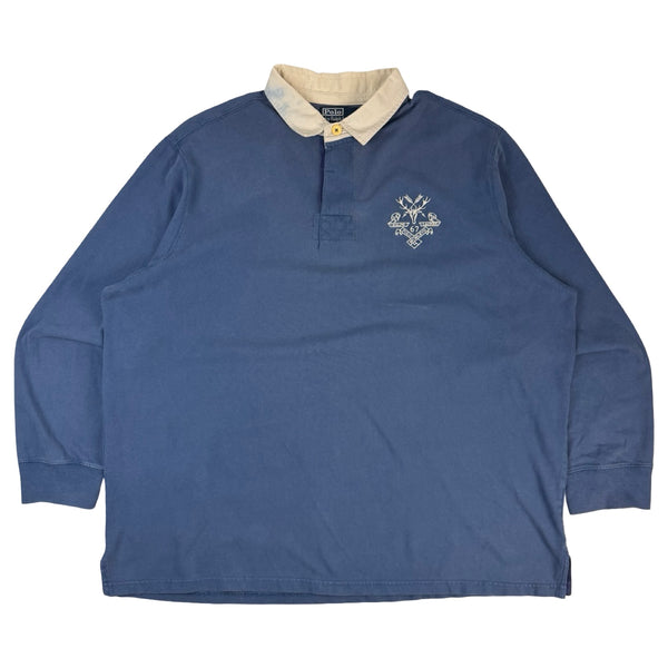Vintage Polo Ralph Lauren L/S Polo T-Shirt Chalk Blue
