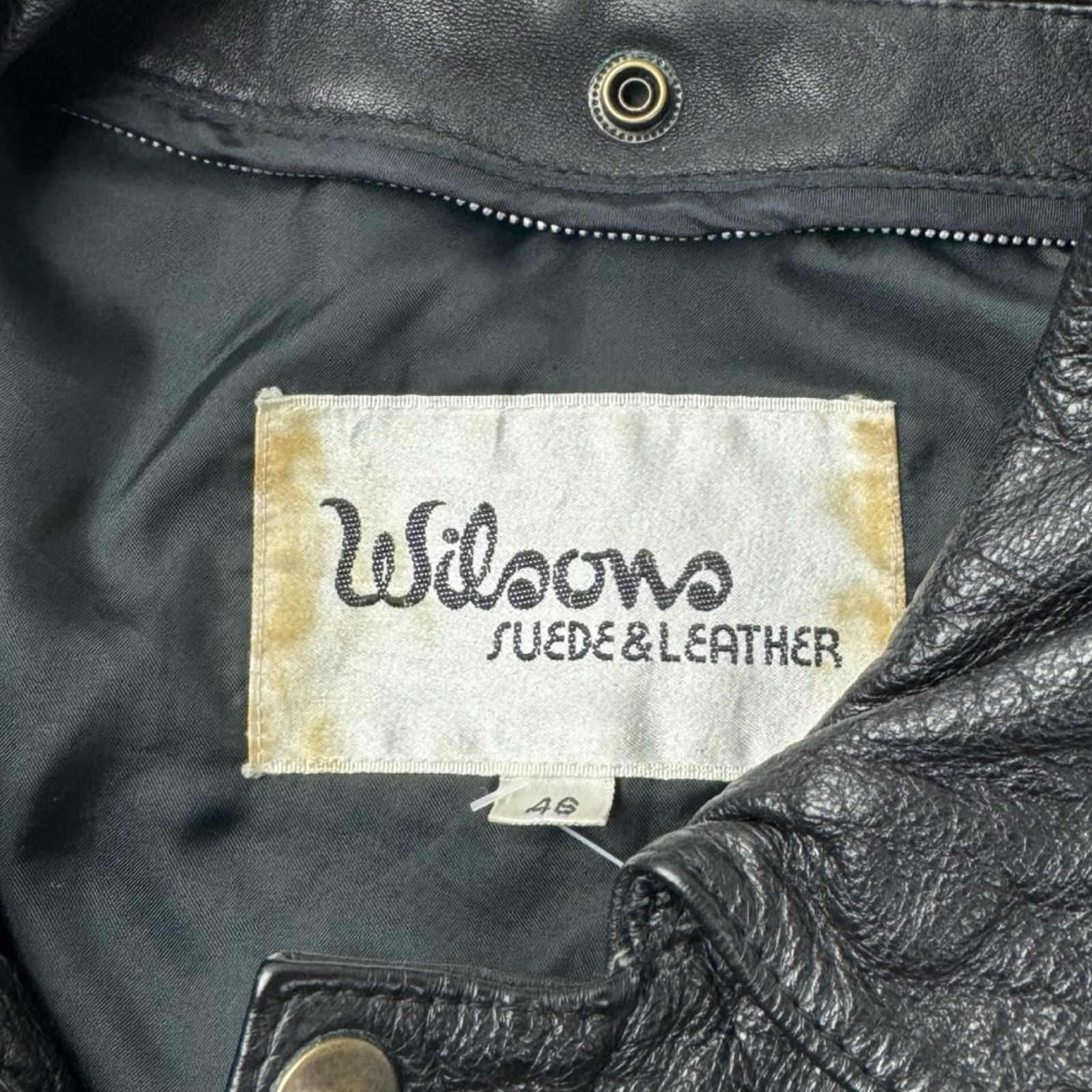 Vintage Wilson’s Suede & Leather Bomber Jacket