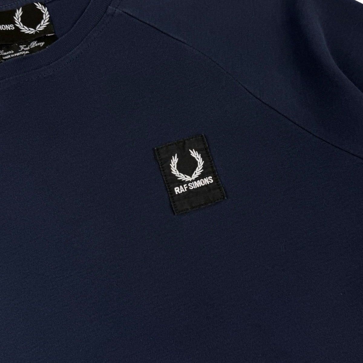 Raf Simons x Fred Perry Oversized Rib Cuff T-Shirt Navy