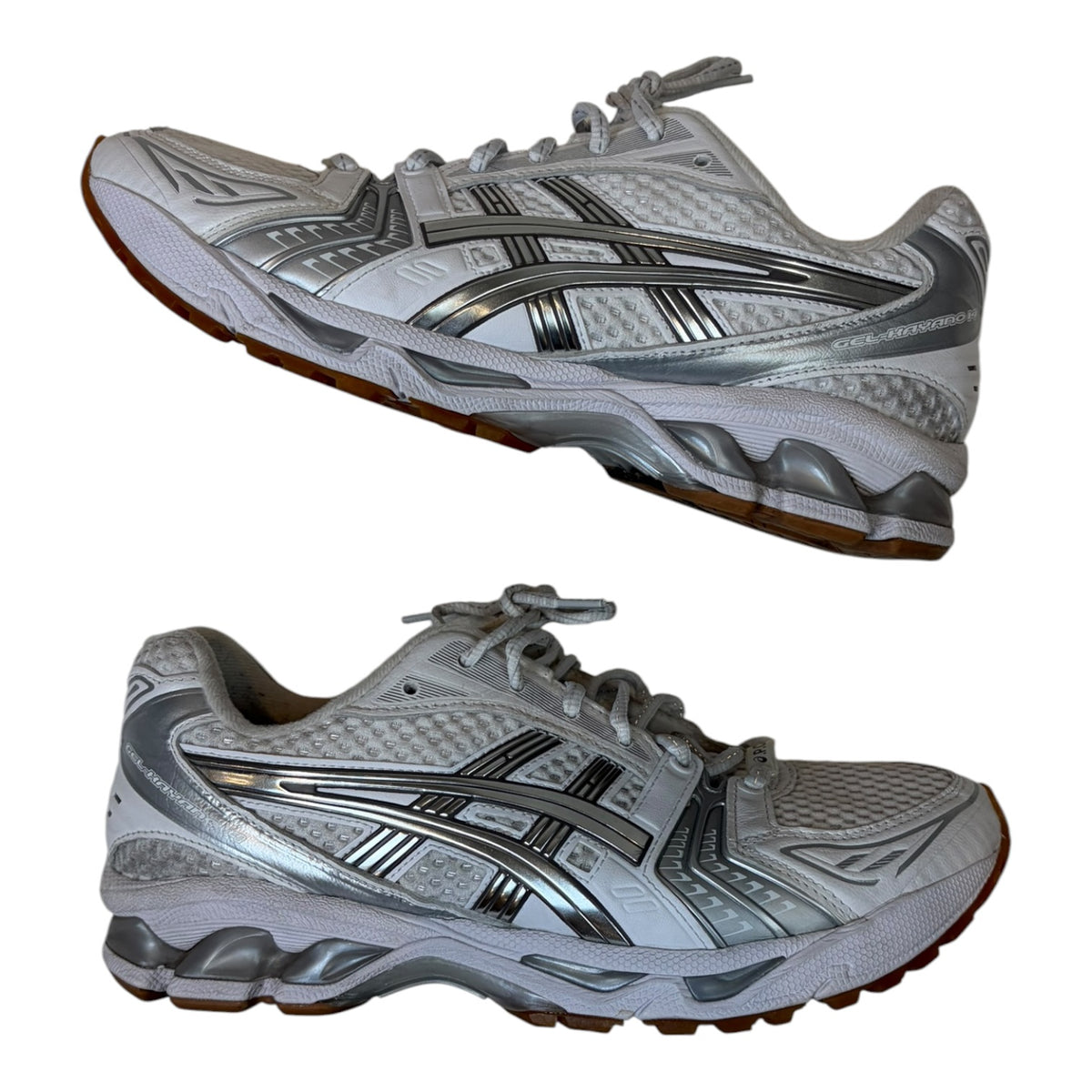 A.P.C x Asics Gel Kayano 14 White Pure Silver (Used)