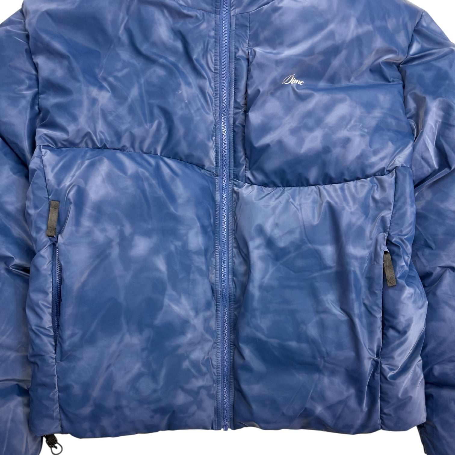 Dime Wavy Puffer Smoke Blue