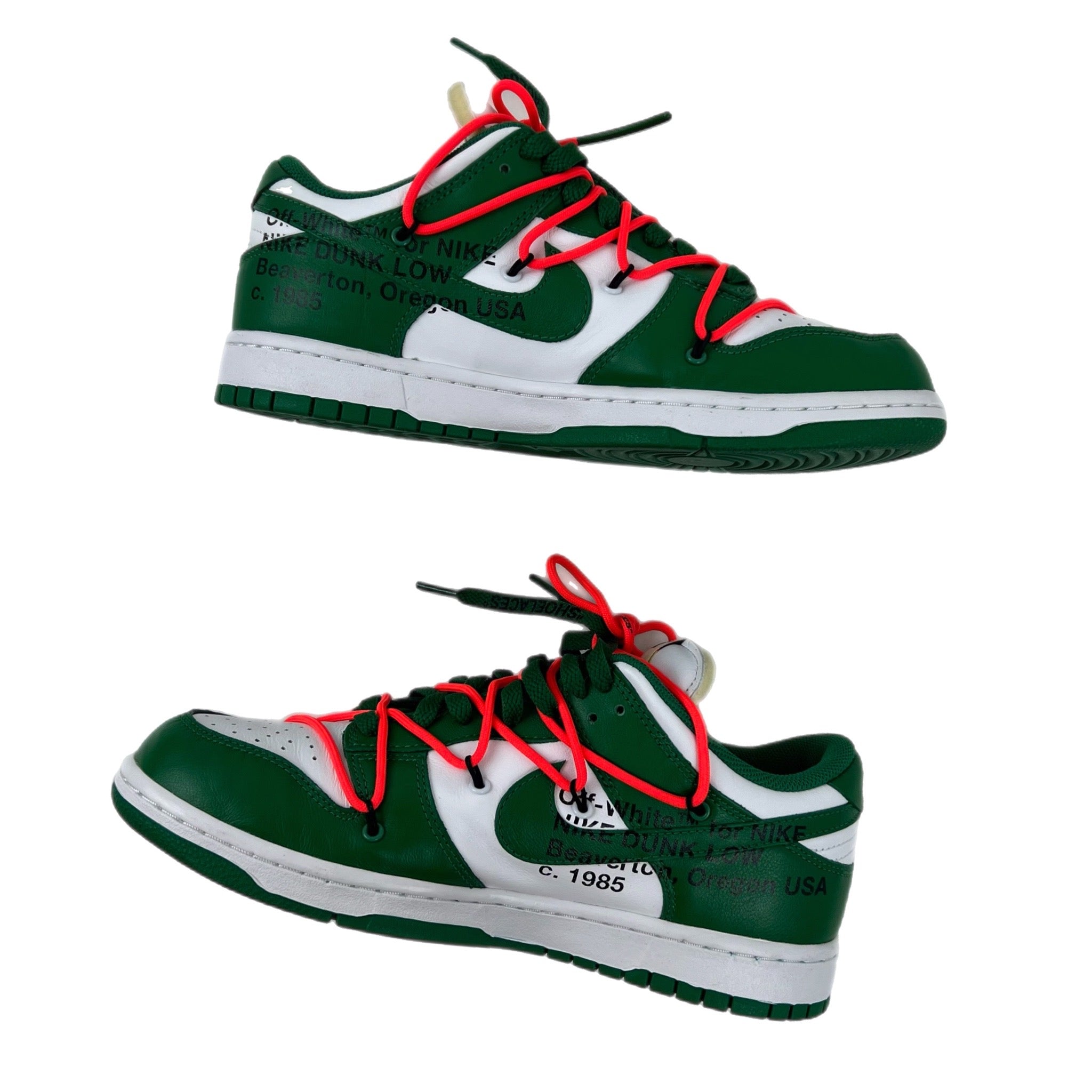 Nike Dunk Low Off-White Pine Green (Used)