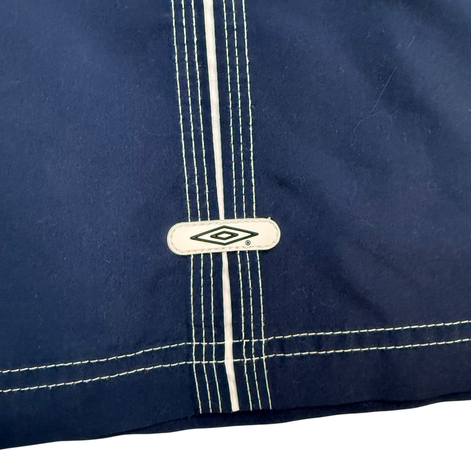 Vintage Umbro Button Up Shirt Navy Blue