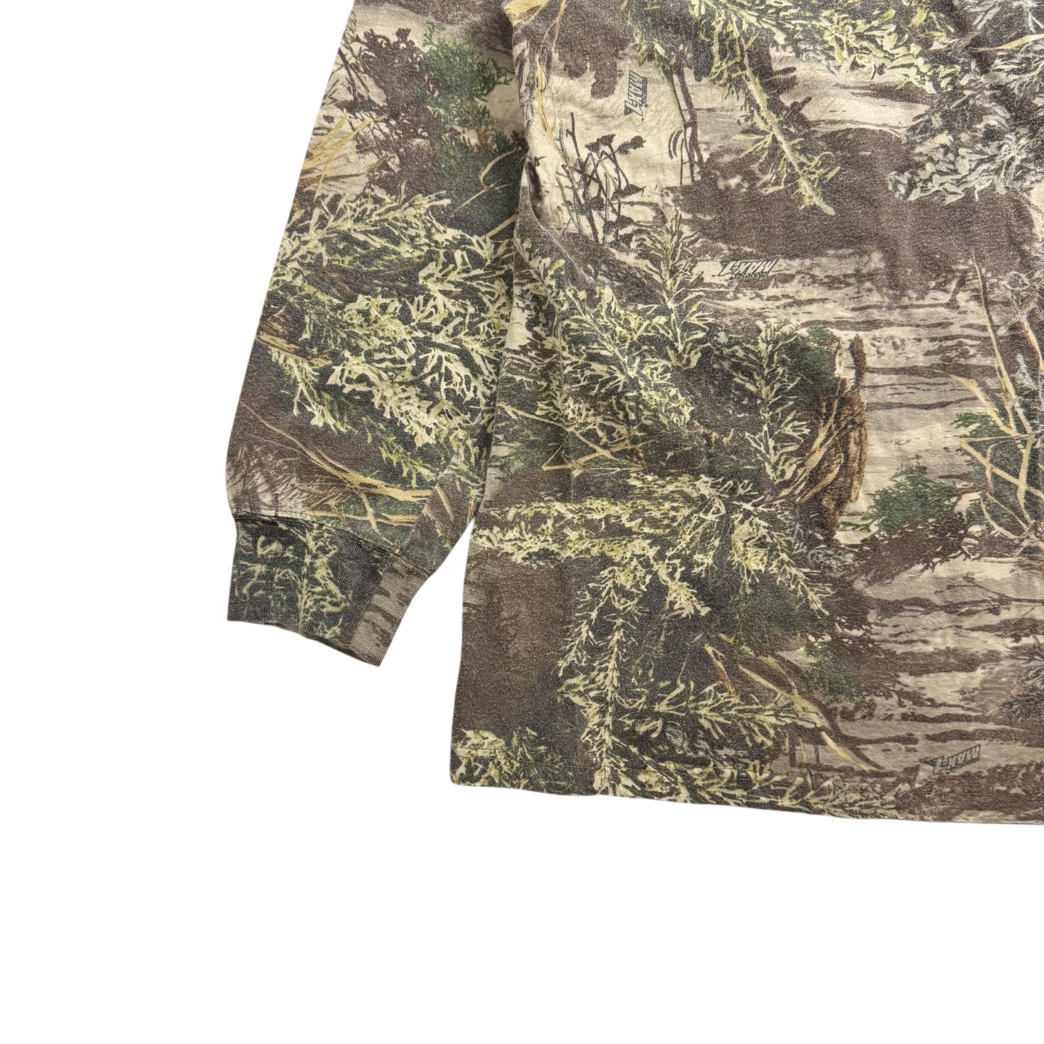 Vintage Russell Outdoors Camo L/S Tee