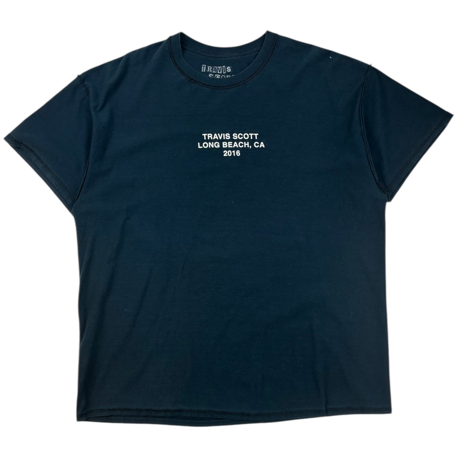 Travis Scott 2016 Long Beach Complexcon T-Shirt Black