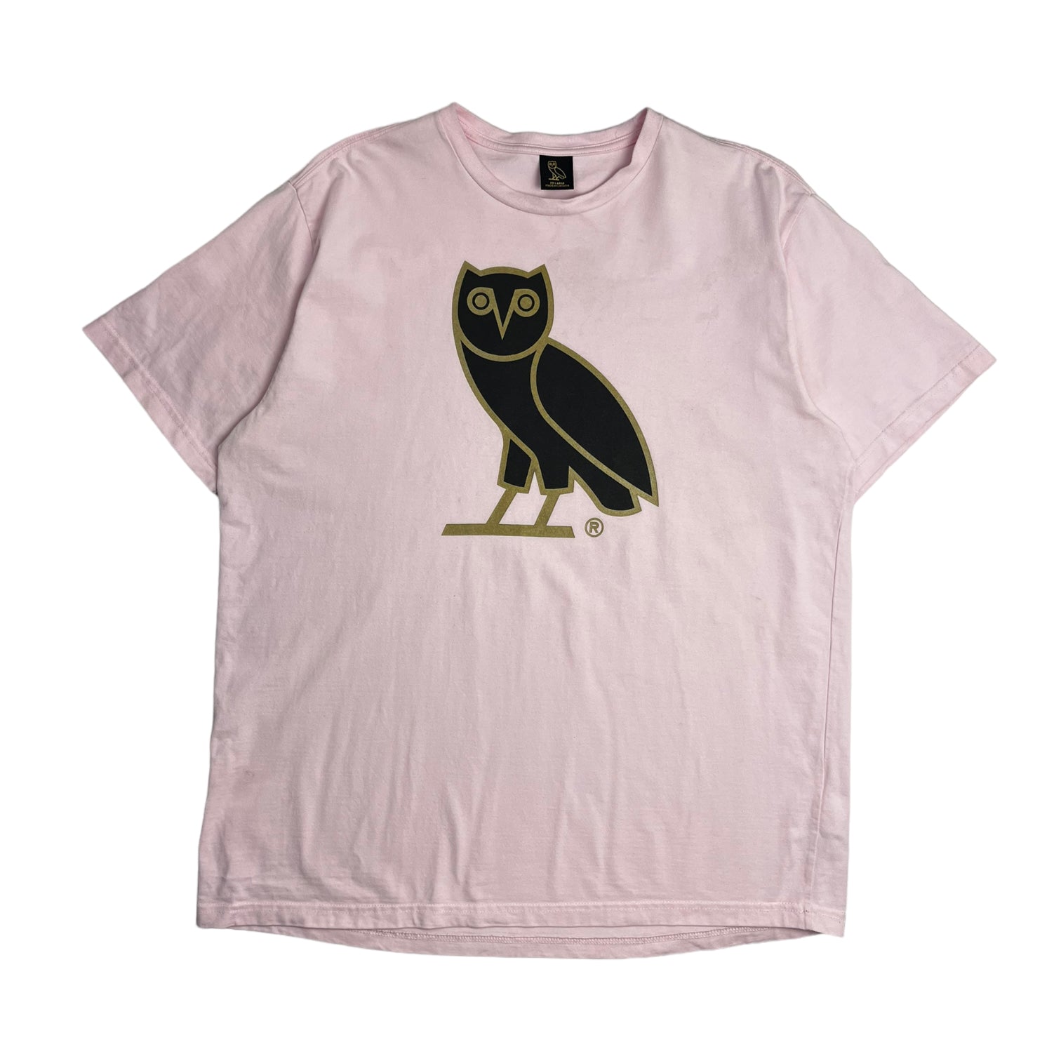 OVO Big Owl T-Shirt Pink