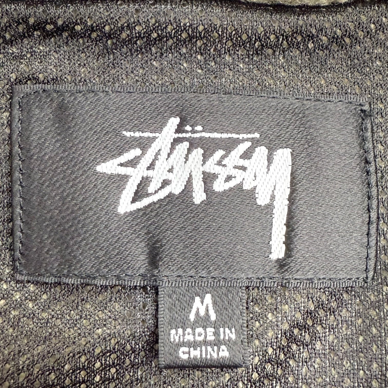 Stussy Sherpa Paneled Hooded Jacket Olive/Black