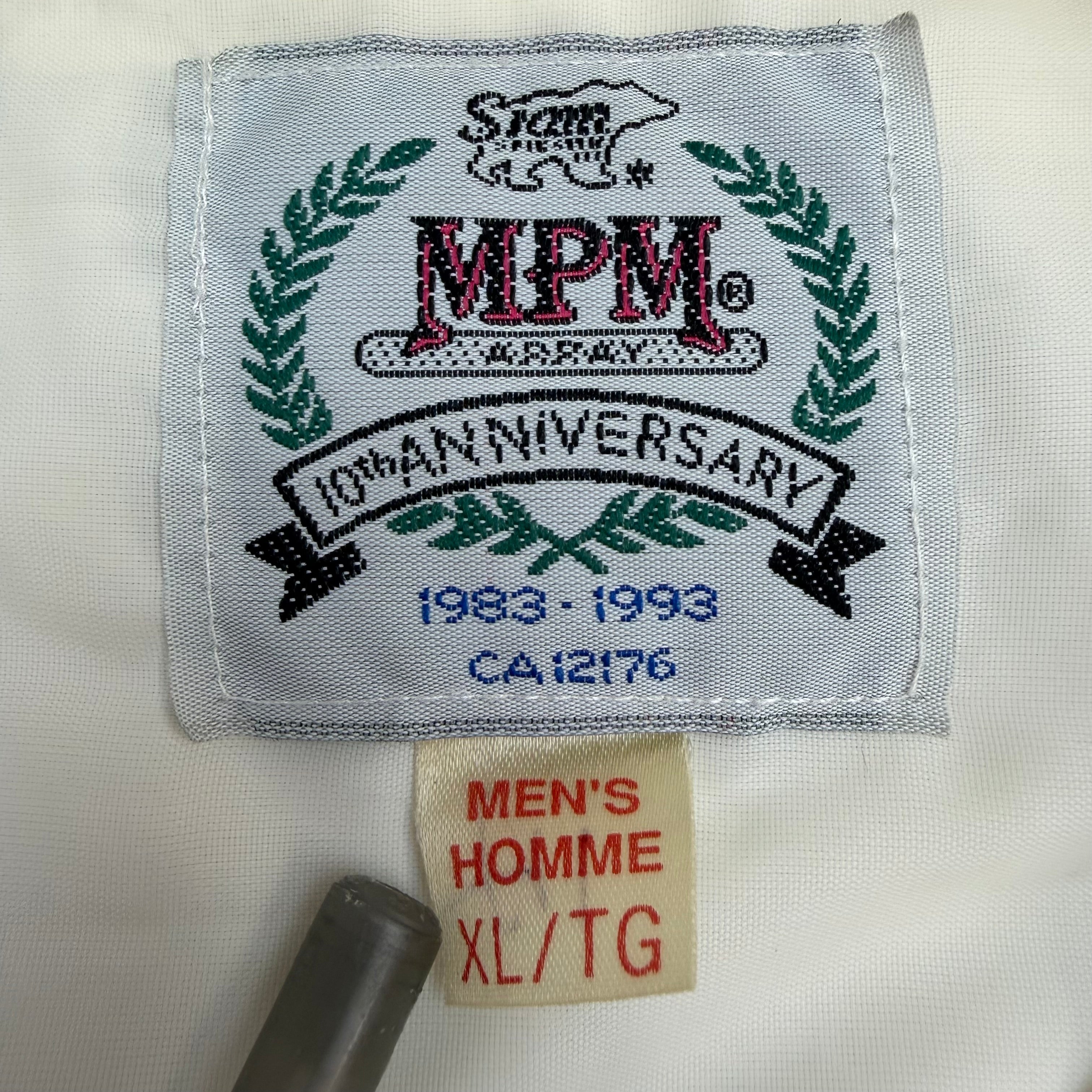 Vintage Ford Quality Care Wingston 500 Racing Jacket White