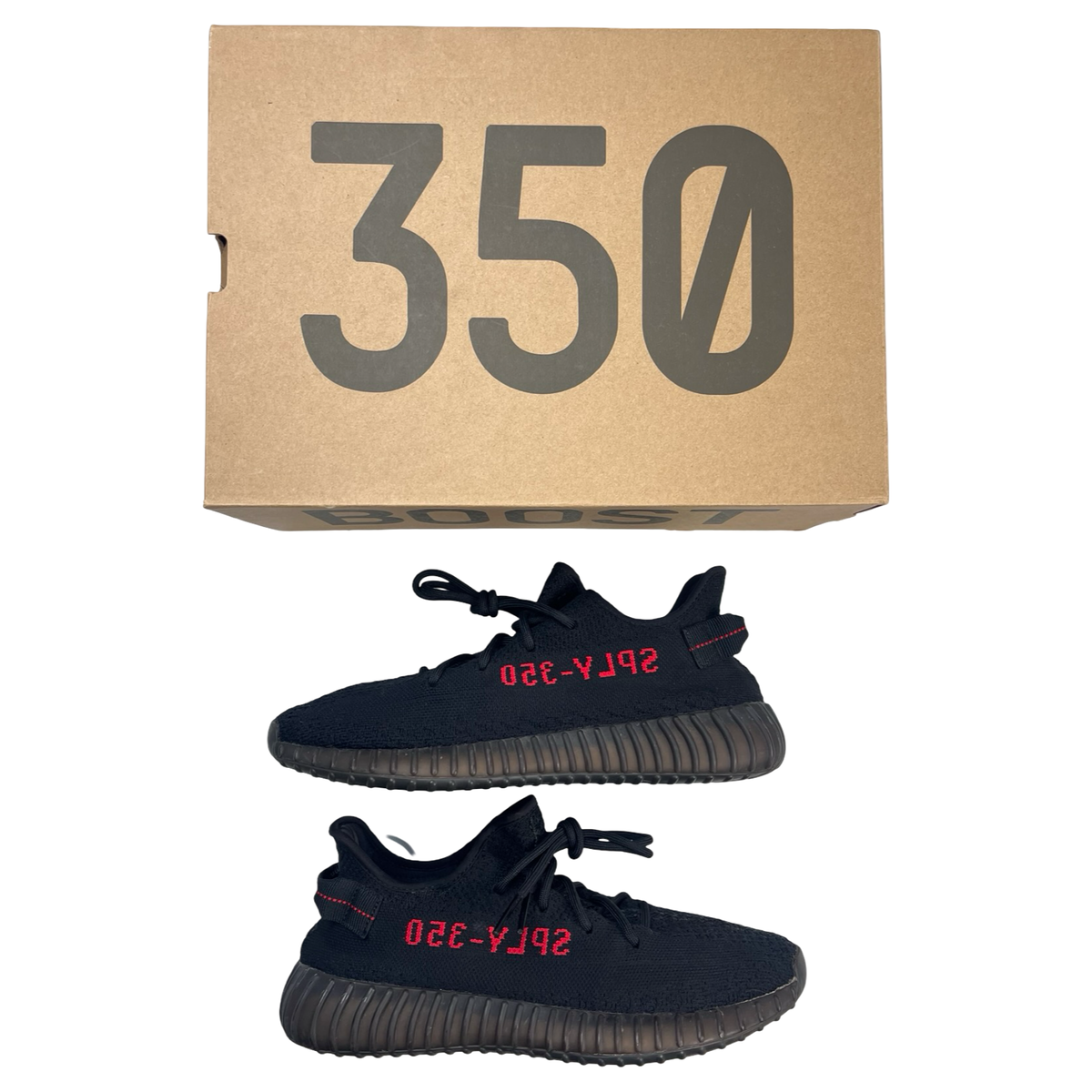 Adidas Yeezy Boost 350 V2 Black Red (Used)