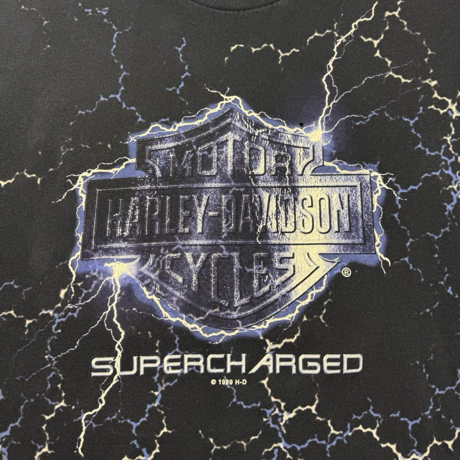 Vintage Harley Davidson Lightning T-Shirt