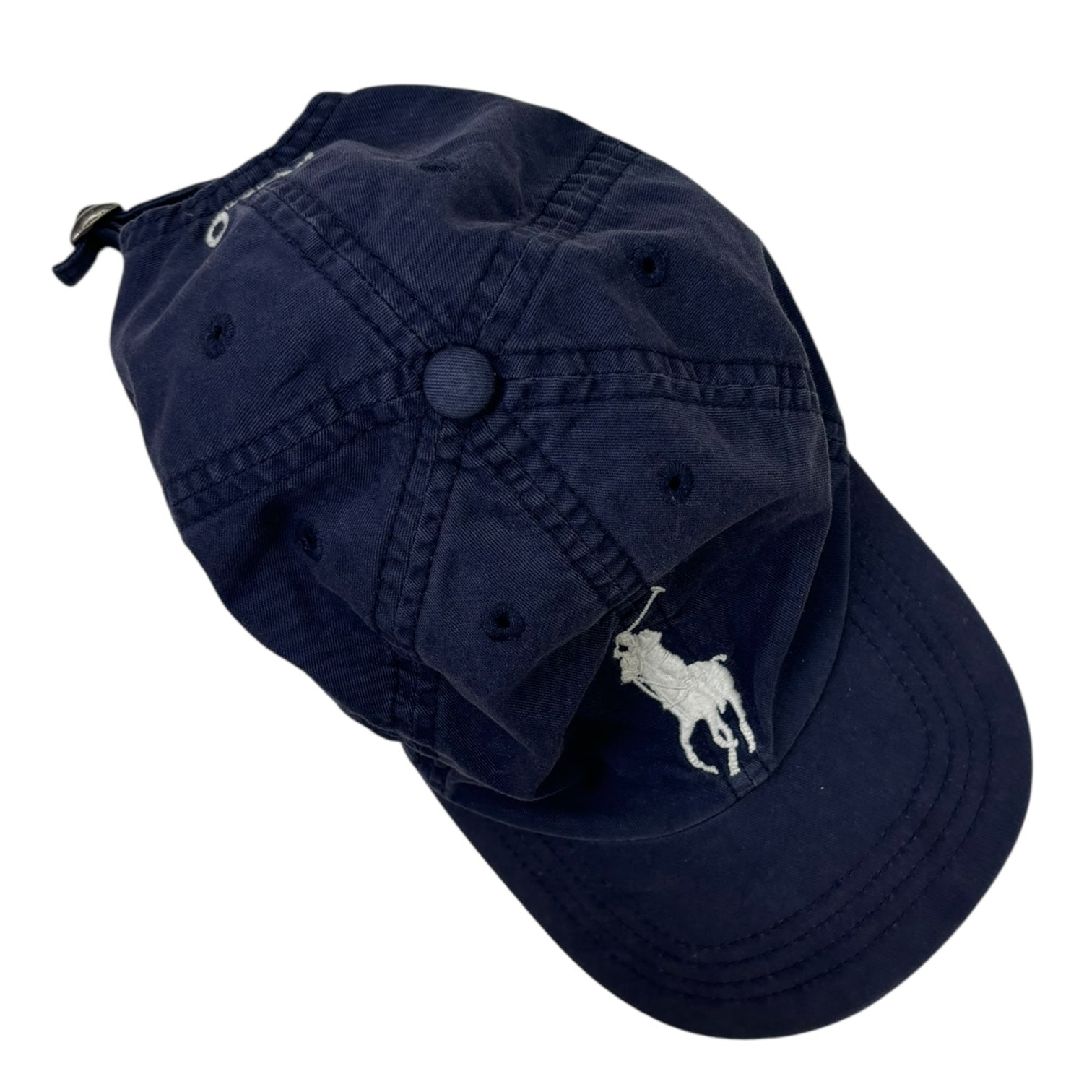 Vintage Polo Ralph Lauren StrapBack Hat Navy
