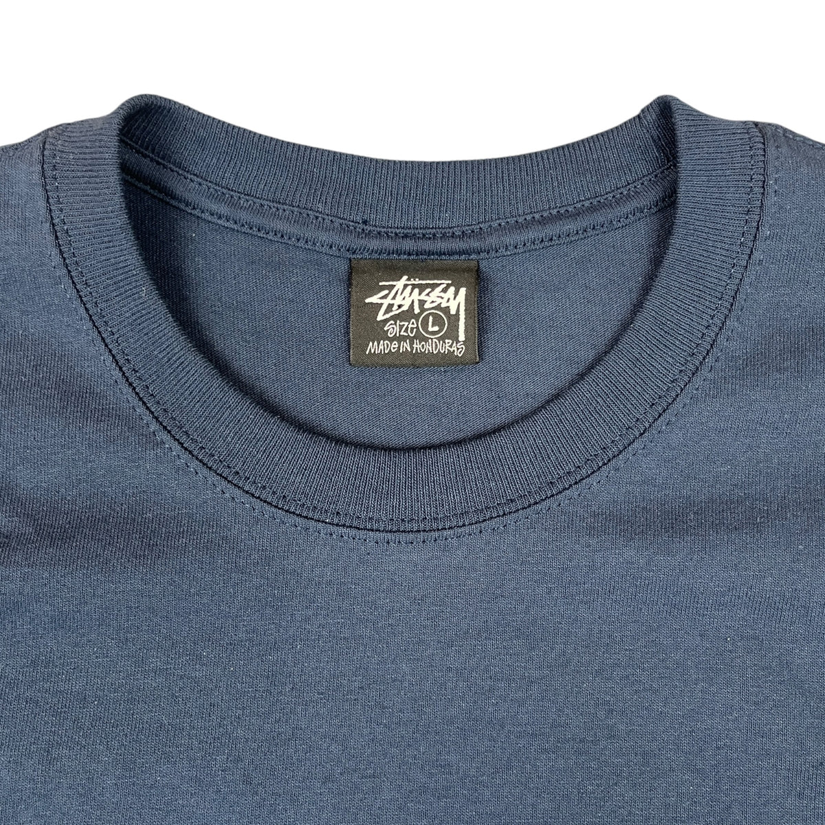 Stussy Stock Vancouver Tee Navy
