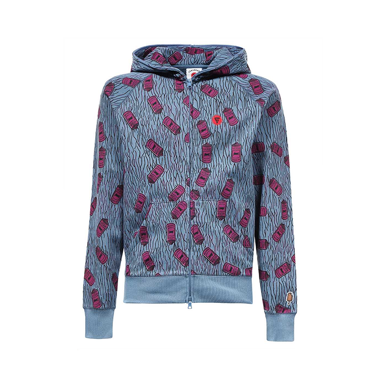 Billionaire Boys Club Icecream SPRAY CAMO FULL ZIP Hoodie