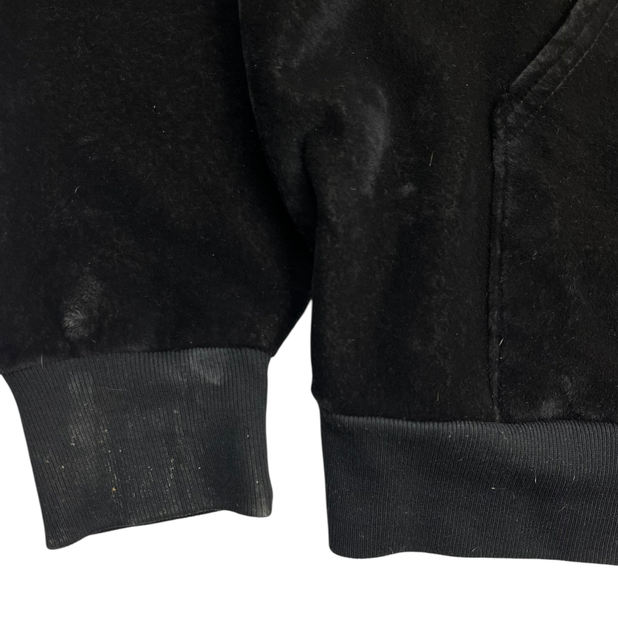 Vintage Carhartt Velour Zip Hoodie Black