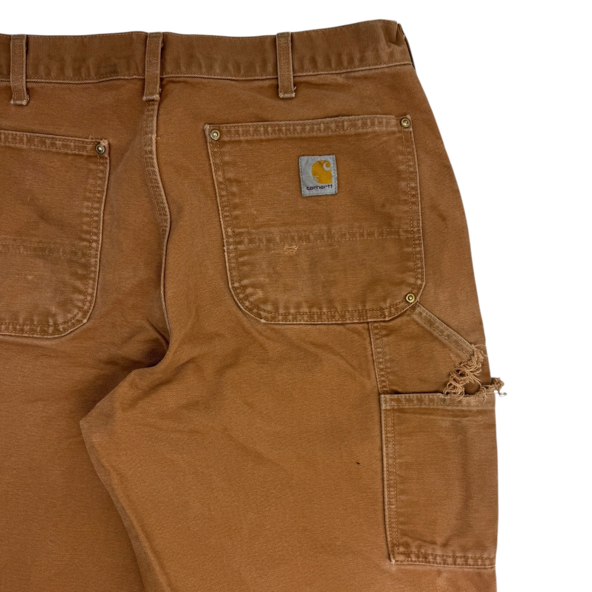 Vintage Carhartt Double Knee Bottoms Tan