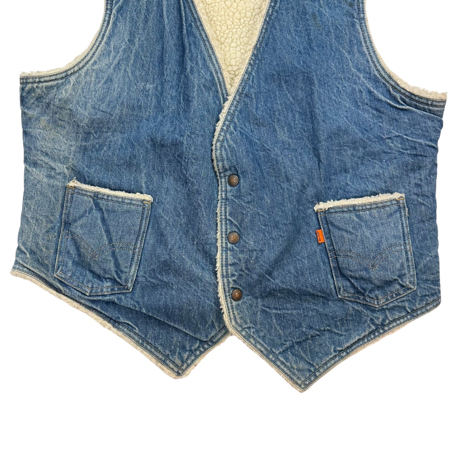 Vintage Levi’s Orange Tab Denim Vest