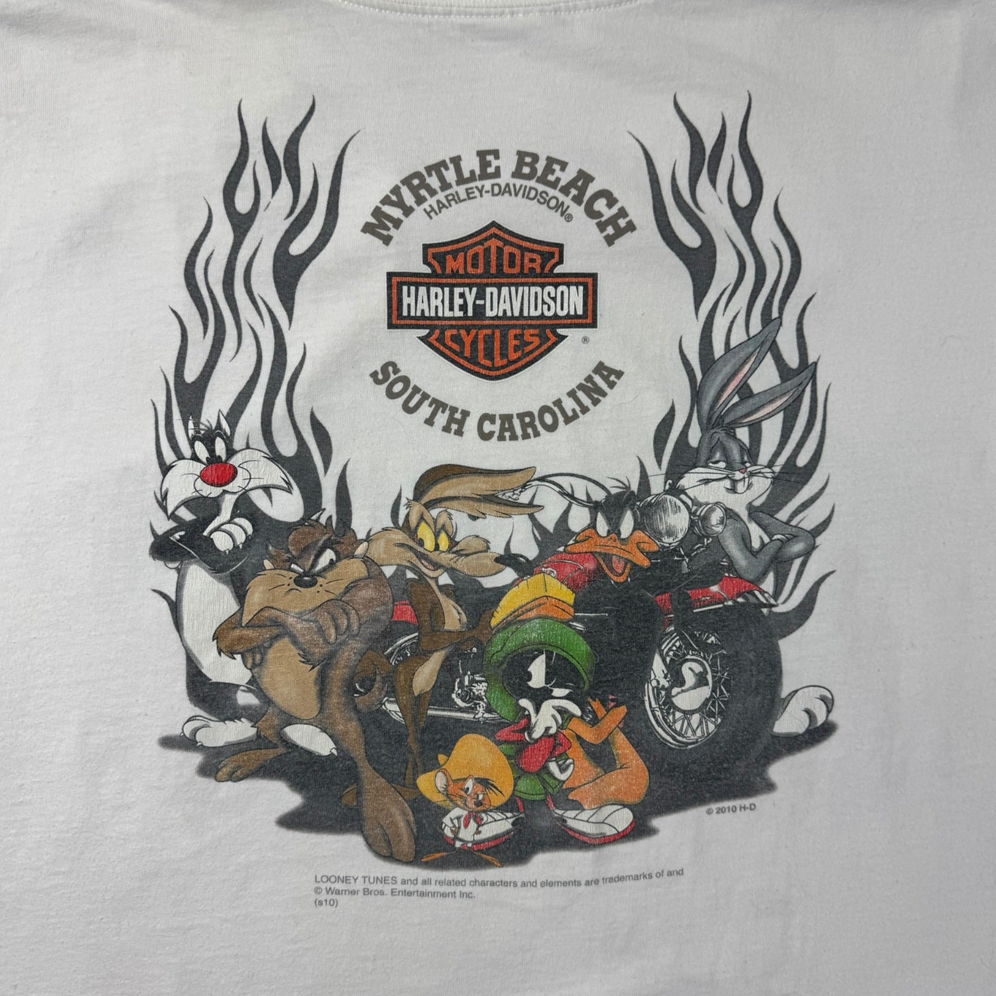 Vintage Harley Davidson Looney Tunes T-Shirt