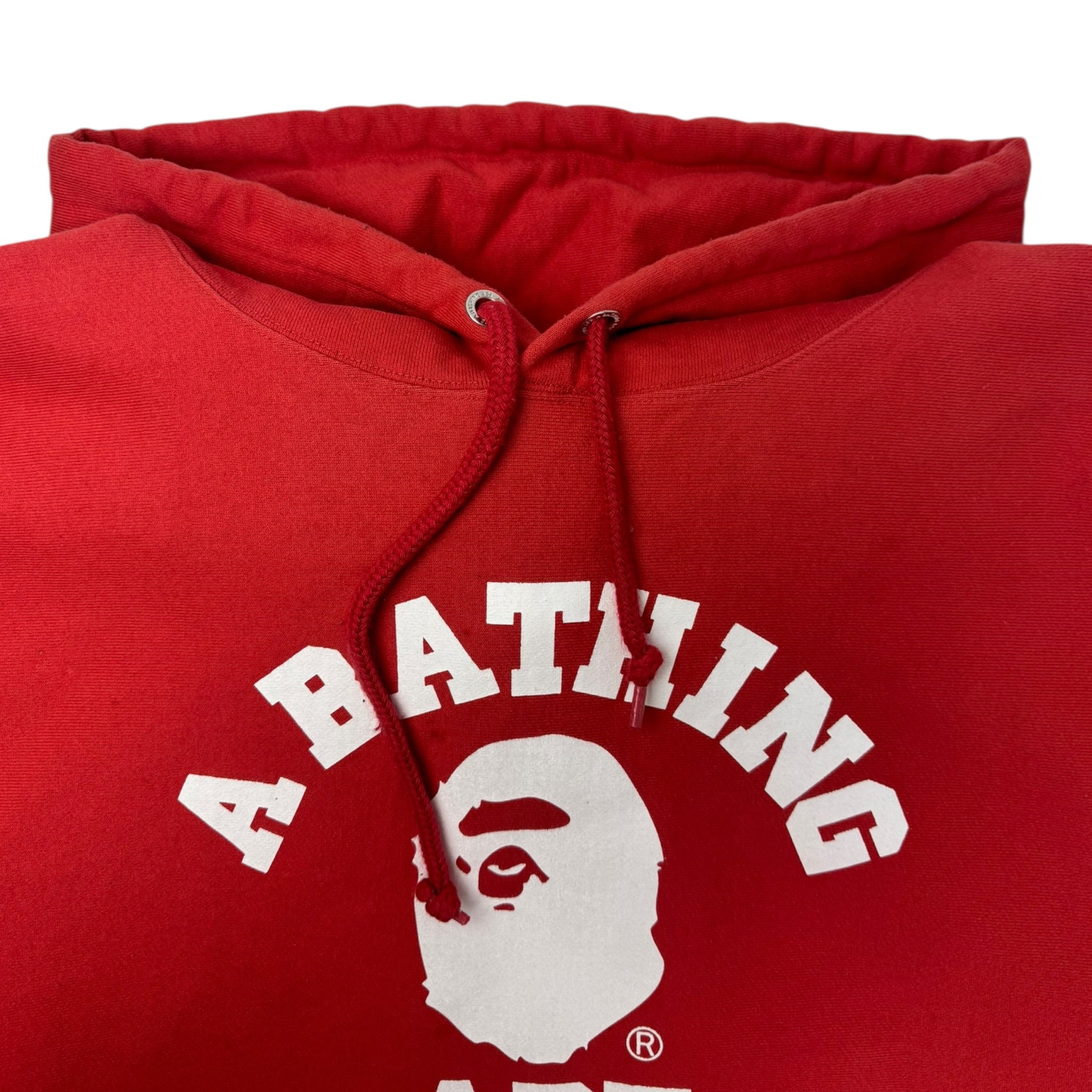 A Bathing Ape Hoodie Red