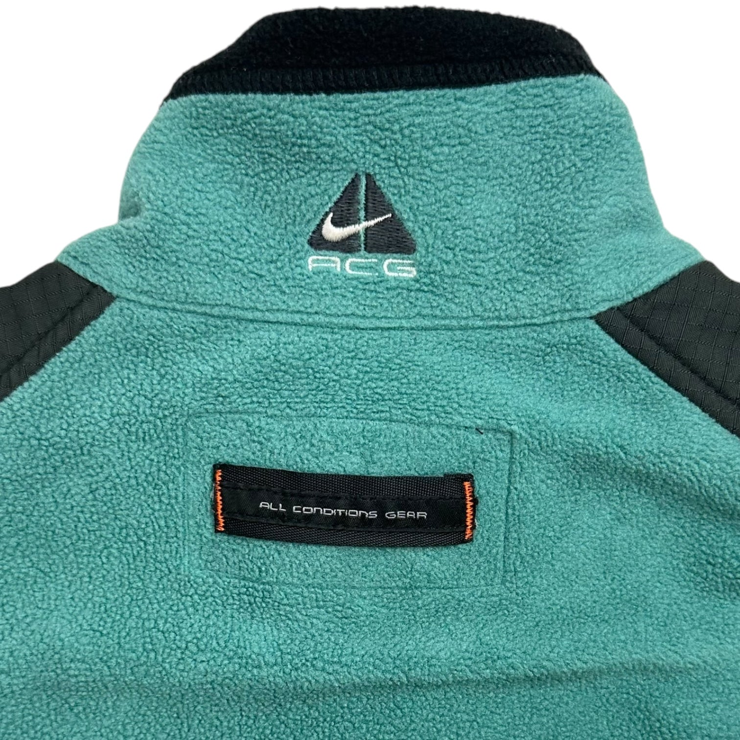 Vintage Nike ACG Fleece Vest Turqoise