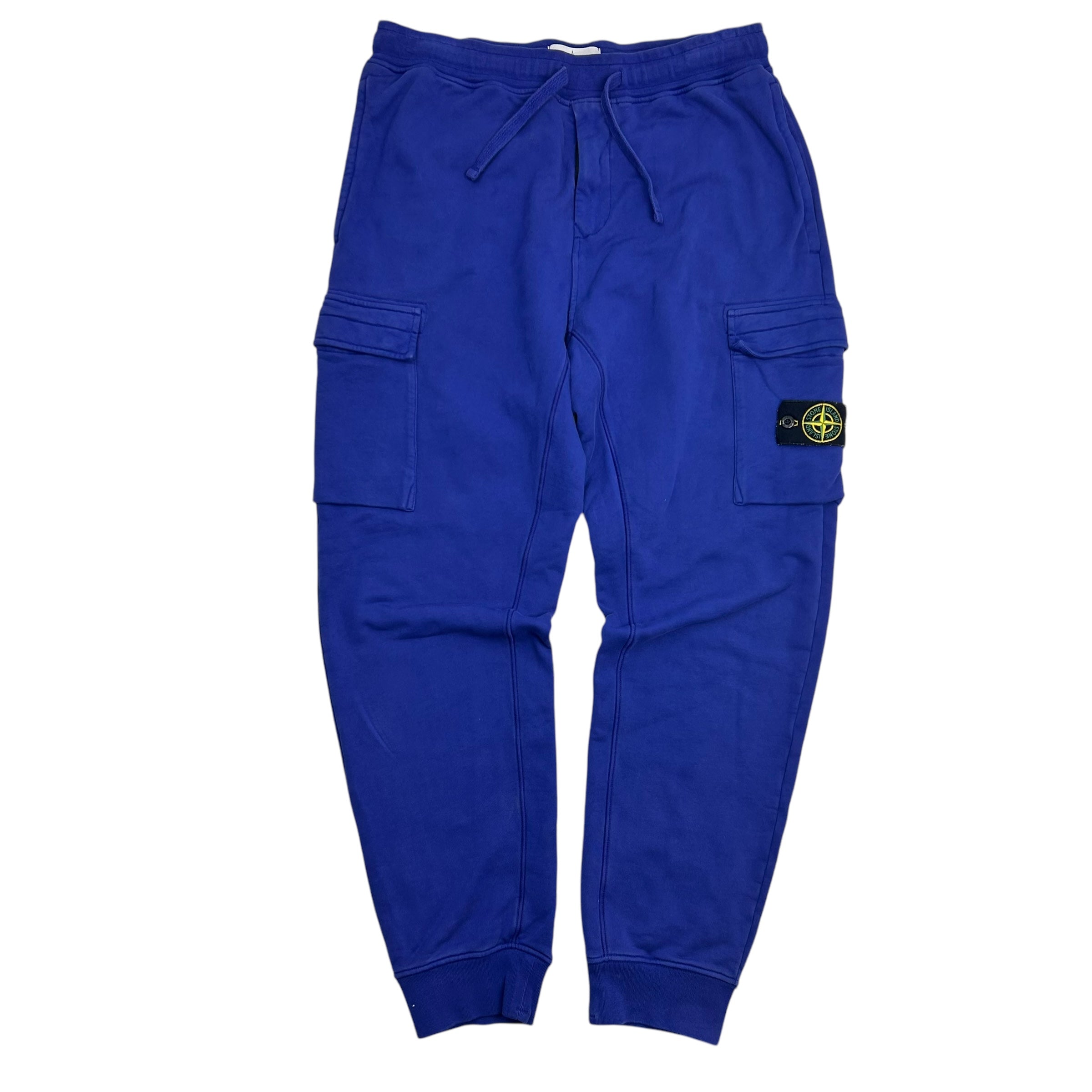 Stone Island Cargo Sweatpants Crimson Blue