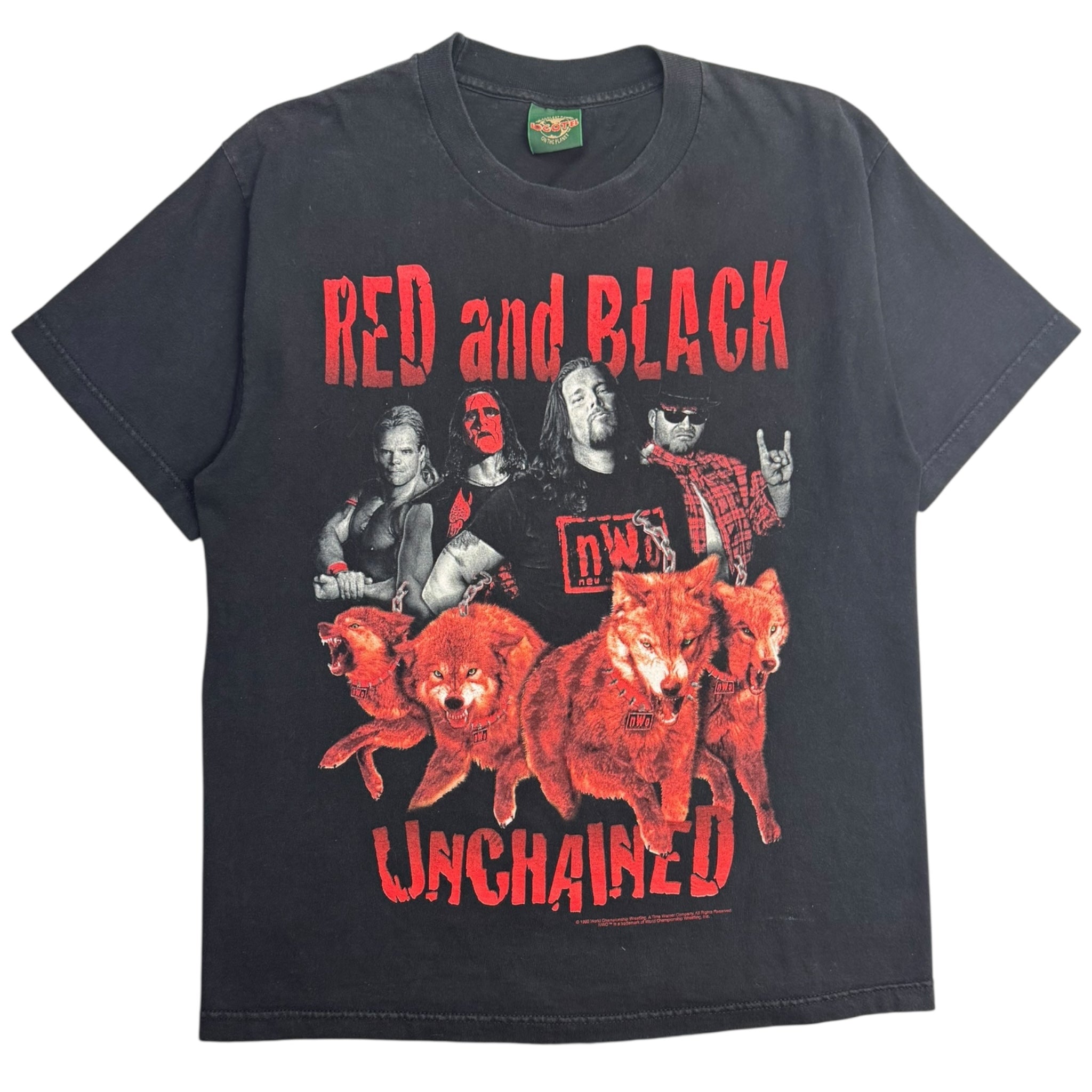 1998 WCW NWO Red and Black T-Shirt