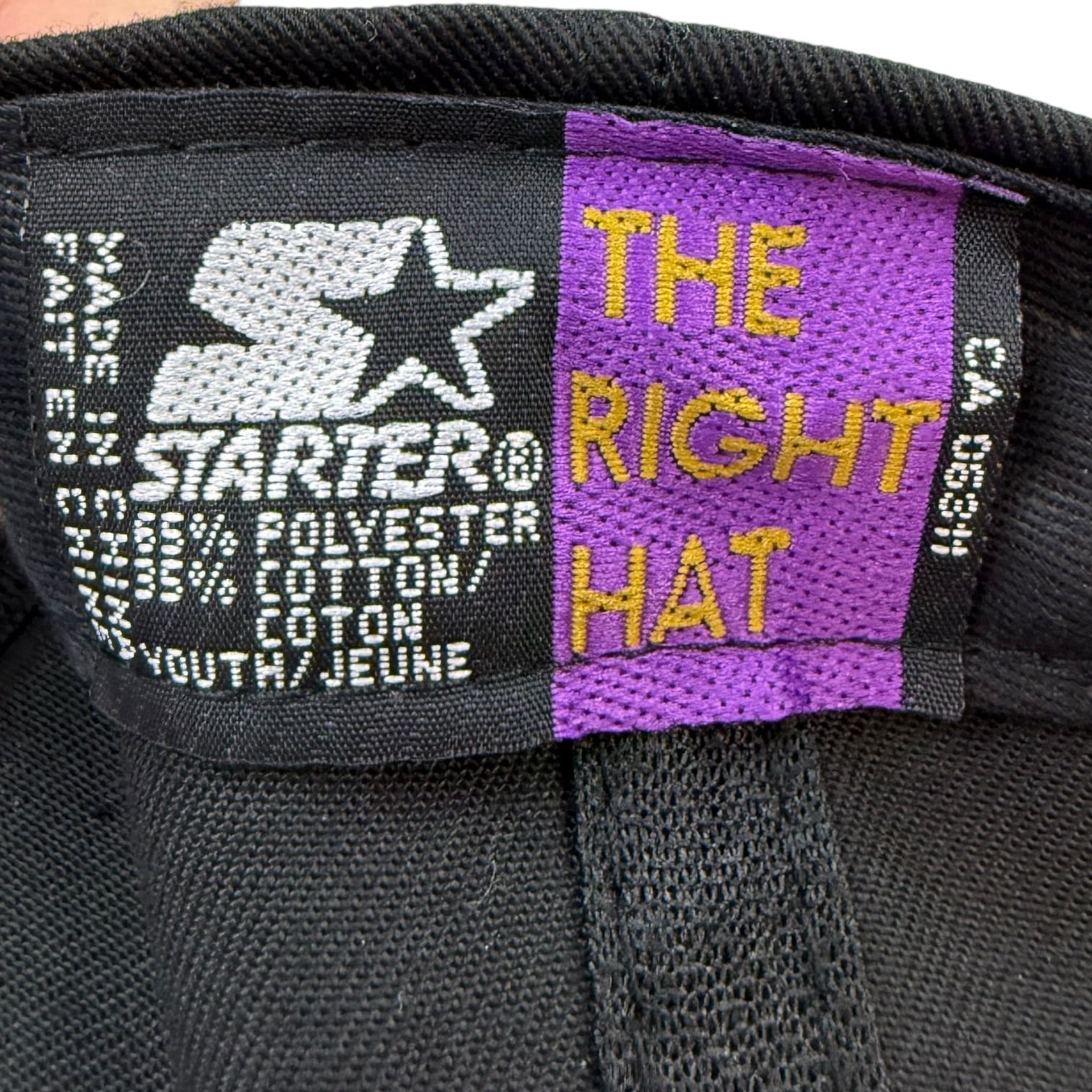 Vintage Starter Edmonton Oilers SnapBack Hat Black