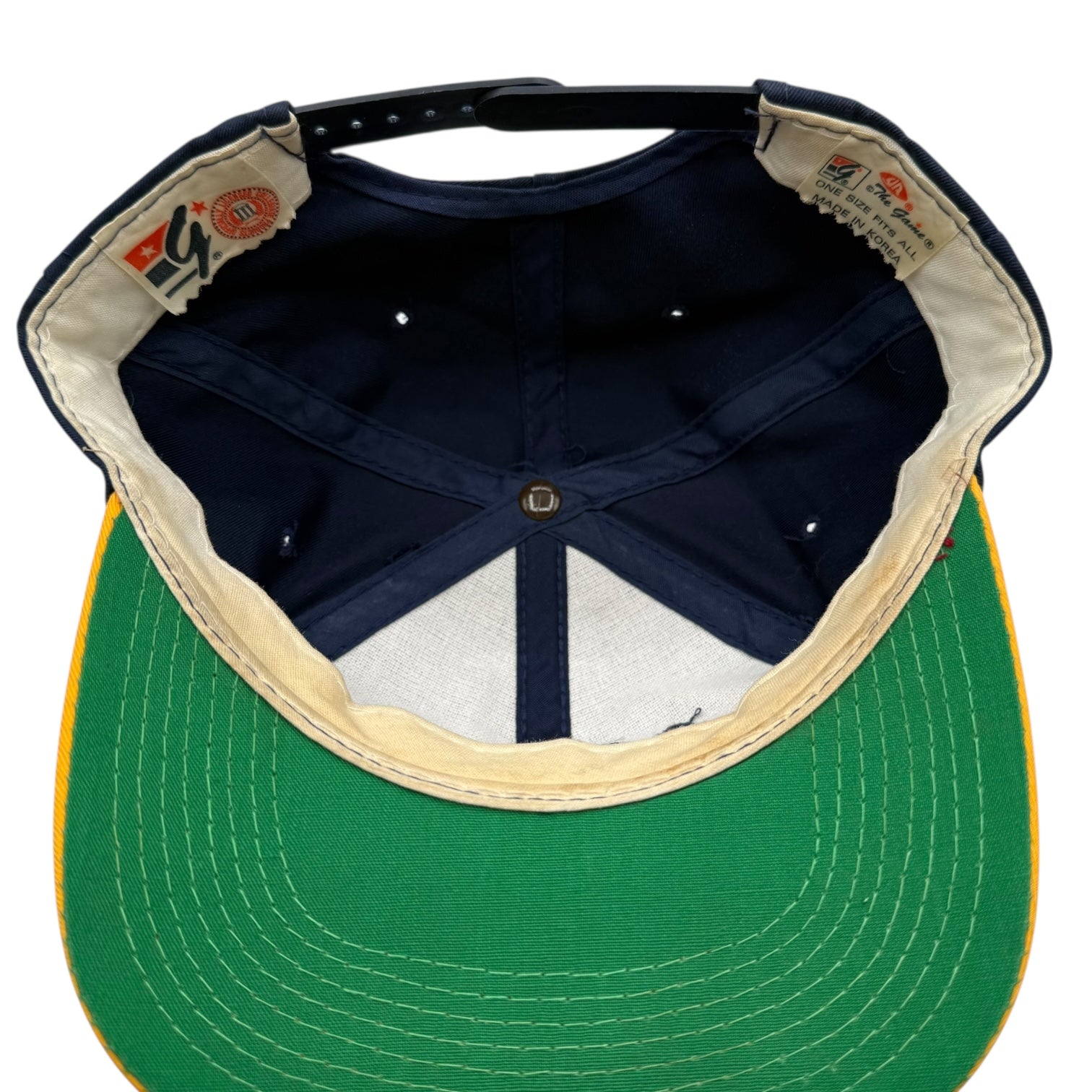 Vintage Starter Michigan Wolverines Hat Blue/Yellow