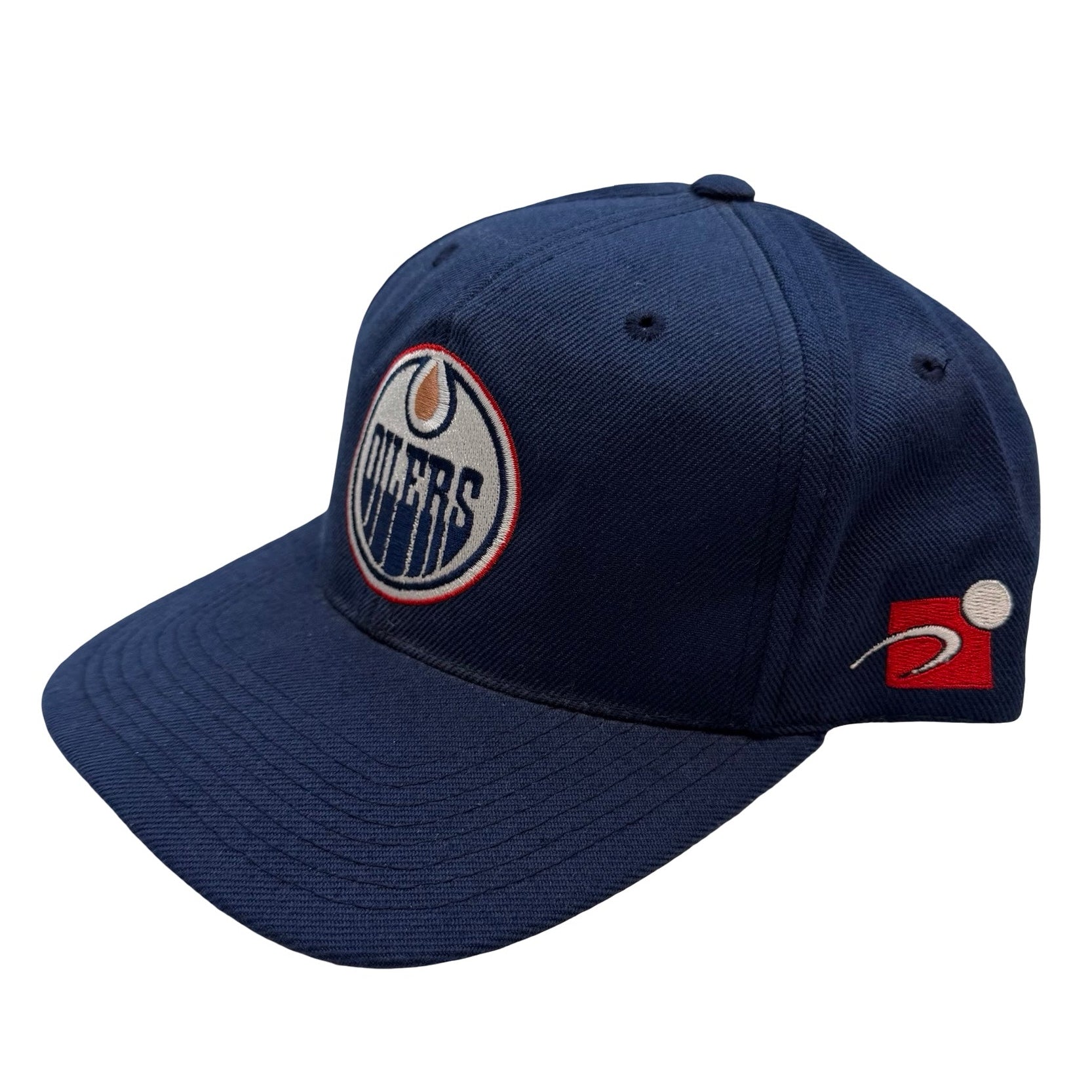 Vintage Edmonton Oilers Sports Specialties Snapback Hat Blue